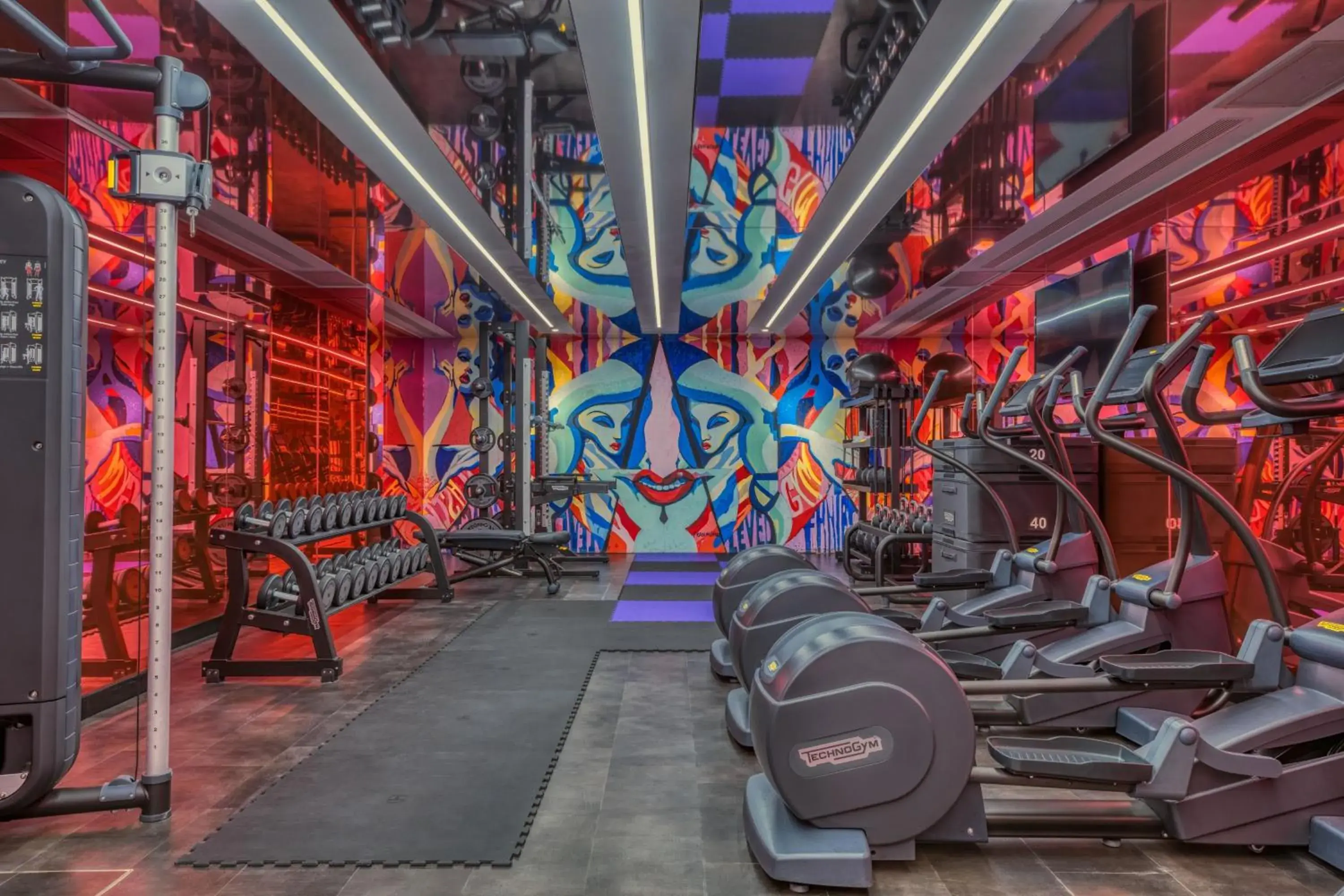 Fitness centre/facilities, Fitness Center/Facilities in W Ibiza