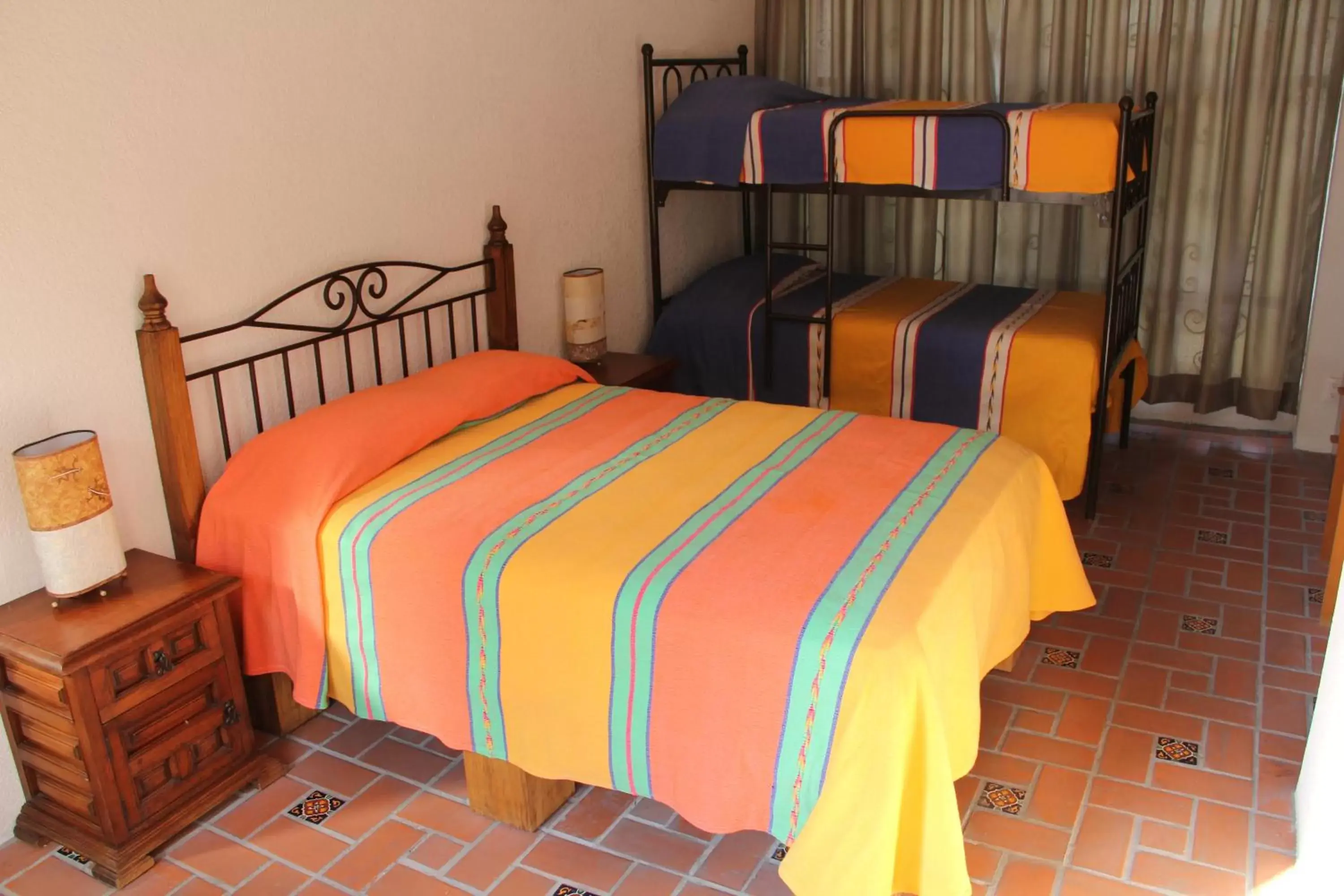 Bed in Hotel La Villa Real