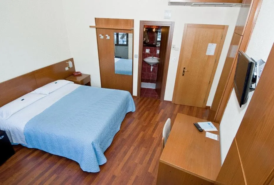 Decorative detail, Bed in Hotel Europa