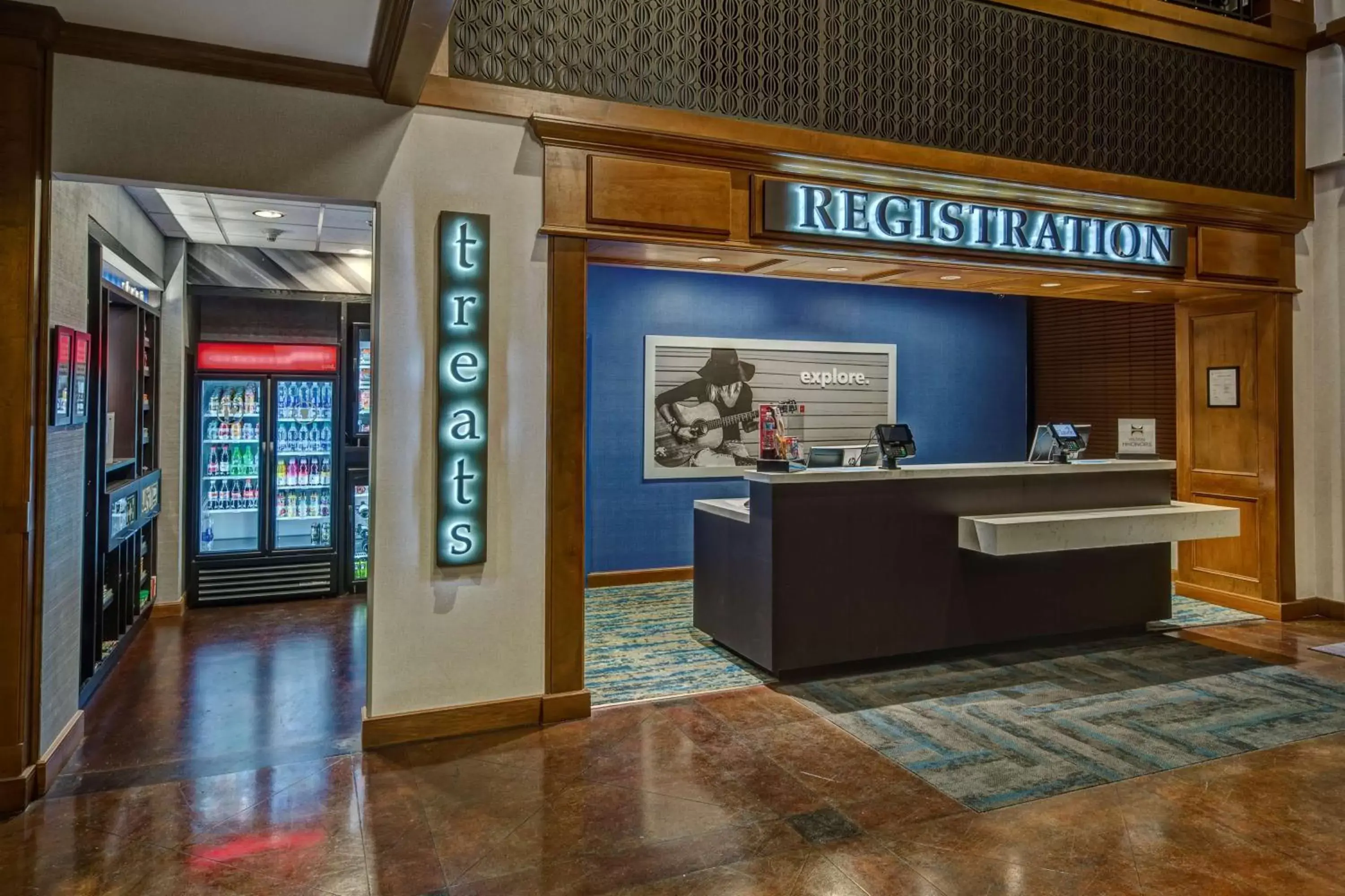 Lobby or reception in Hampton Inn & Suites Austin-Downtown/Convention Center