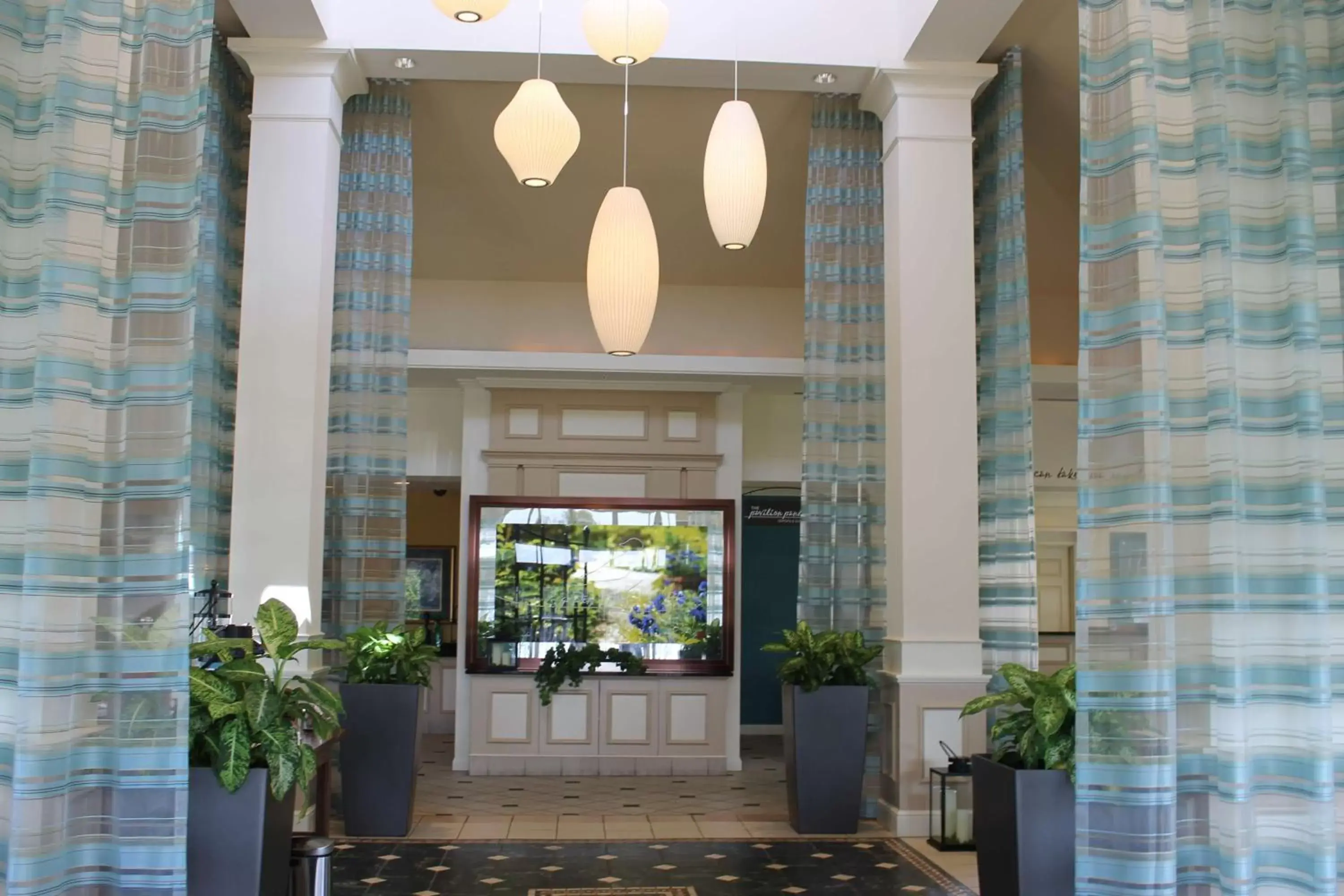 Lobby or reception in Hilton Garden Inn Addison