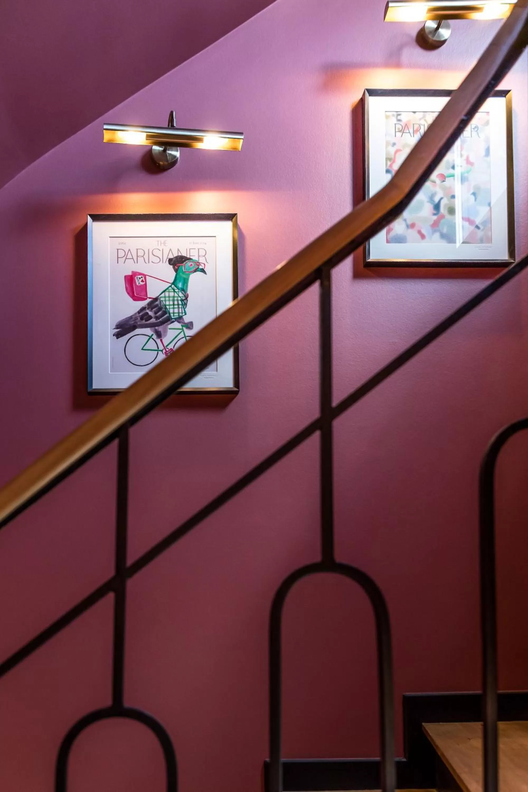 Decorative detail in Rose Bourbon