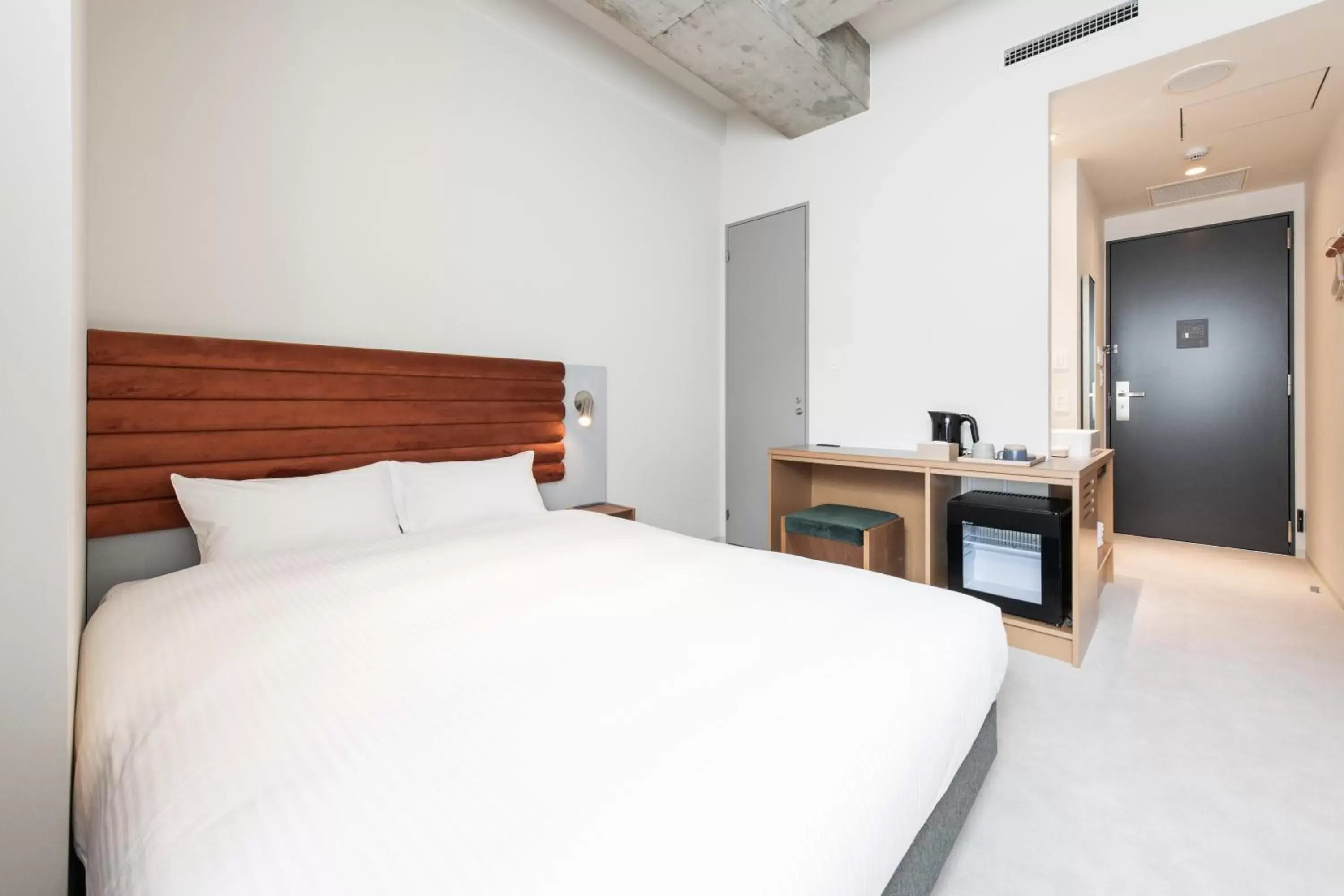 Bed in KIRO Hiroshima by THE SHARE HOTELS