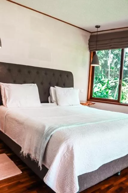 Bed in Villa Merdu Ubud