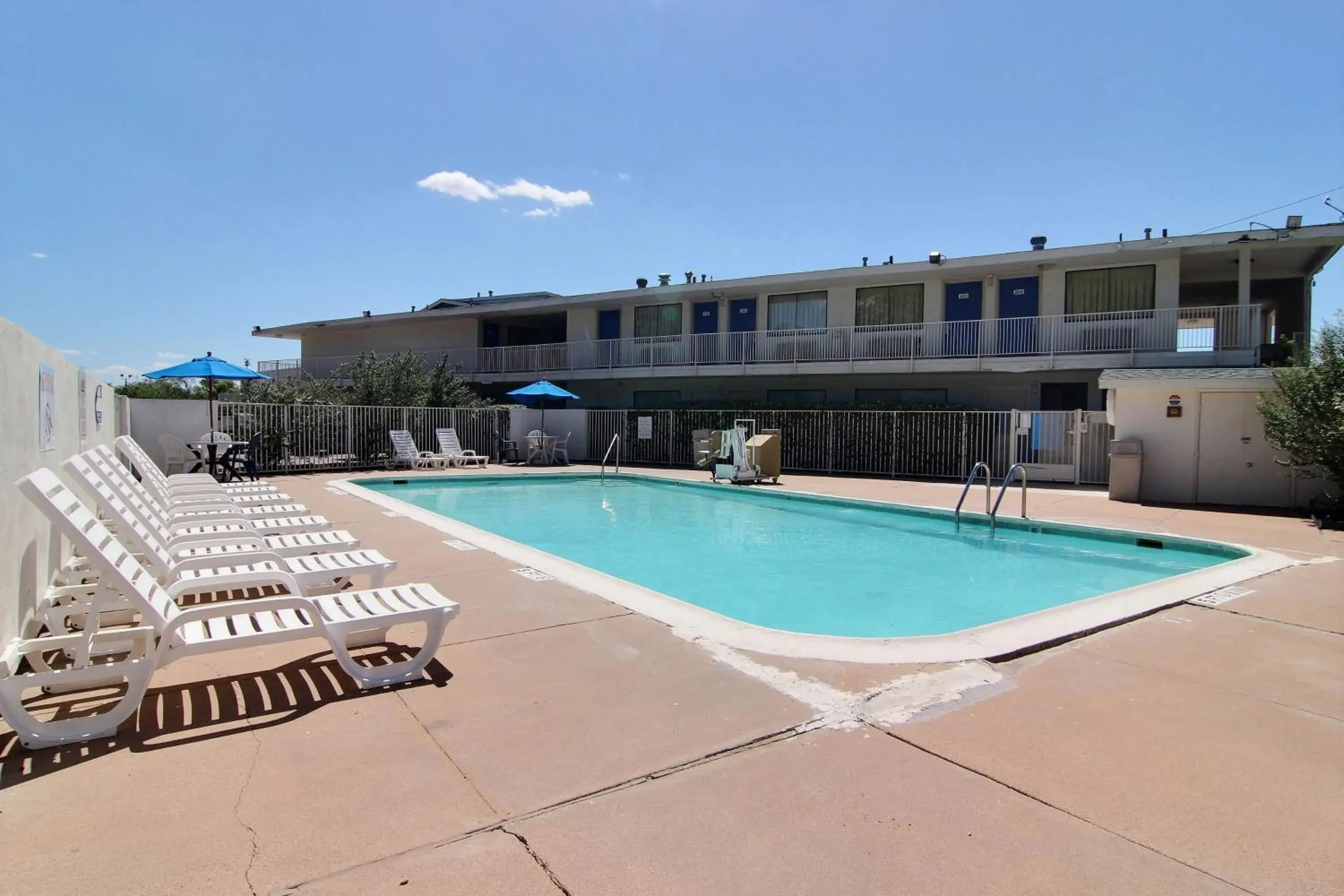 Swimming Pool in Motel 6-Abilene, TX