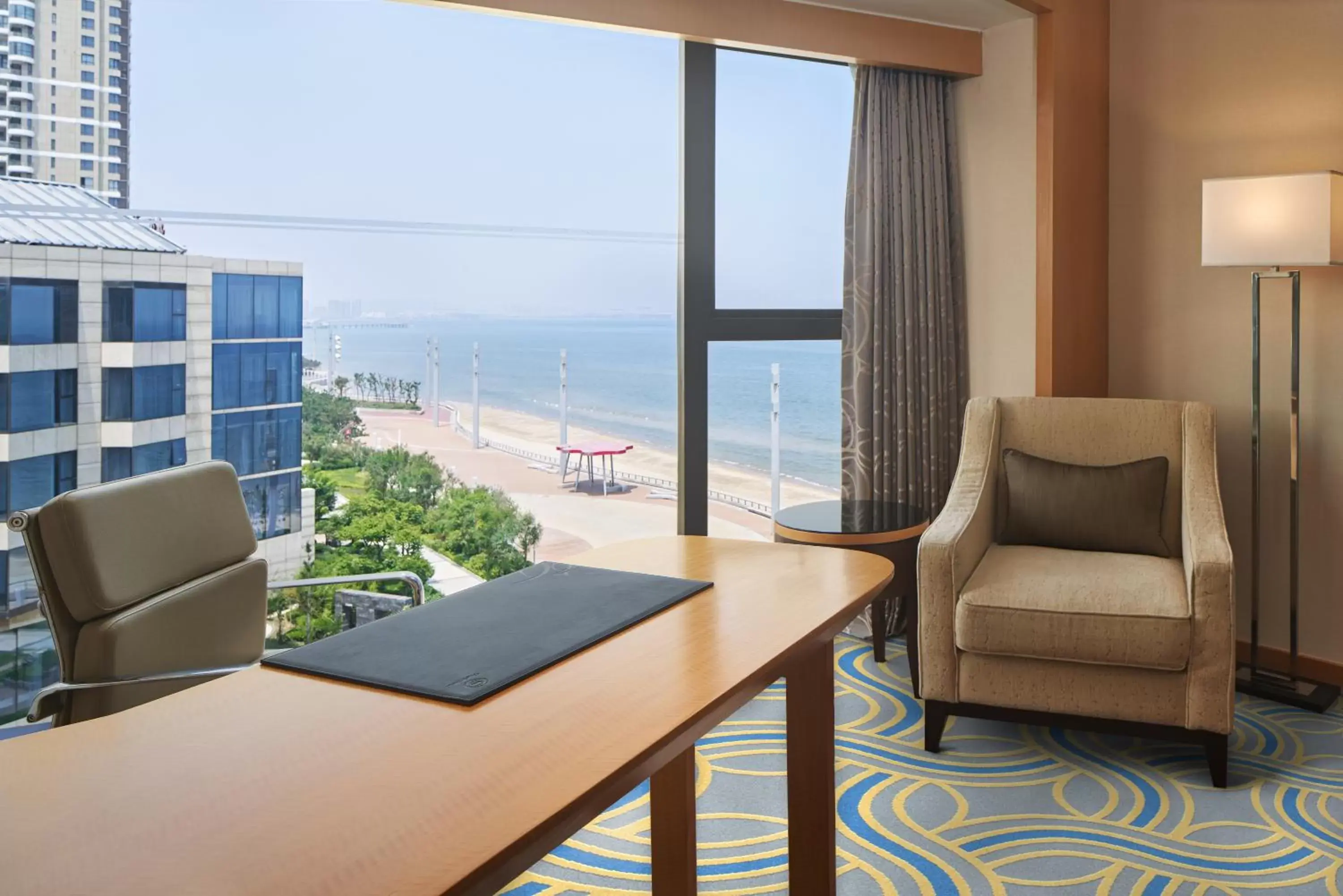 Sea view in Sheraton Yantai Golden Beach Resort