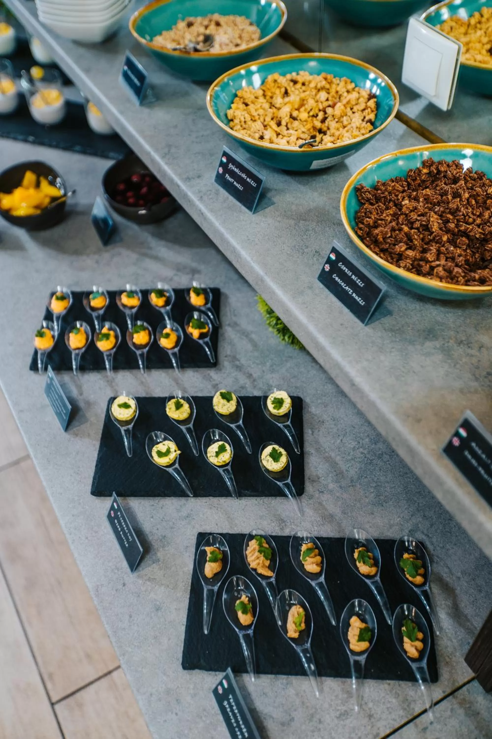 Buffet breakfast in Hotel Auris