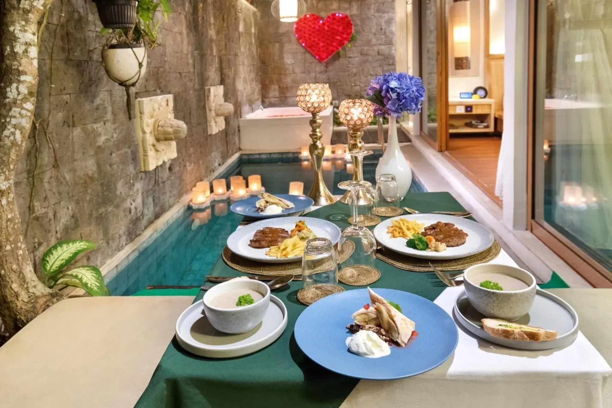 Dinner in Ini Vie Villa Legian by Ini Vie Hospitality