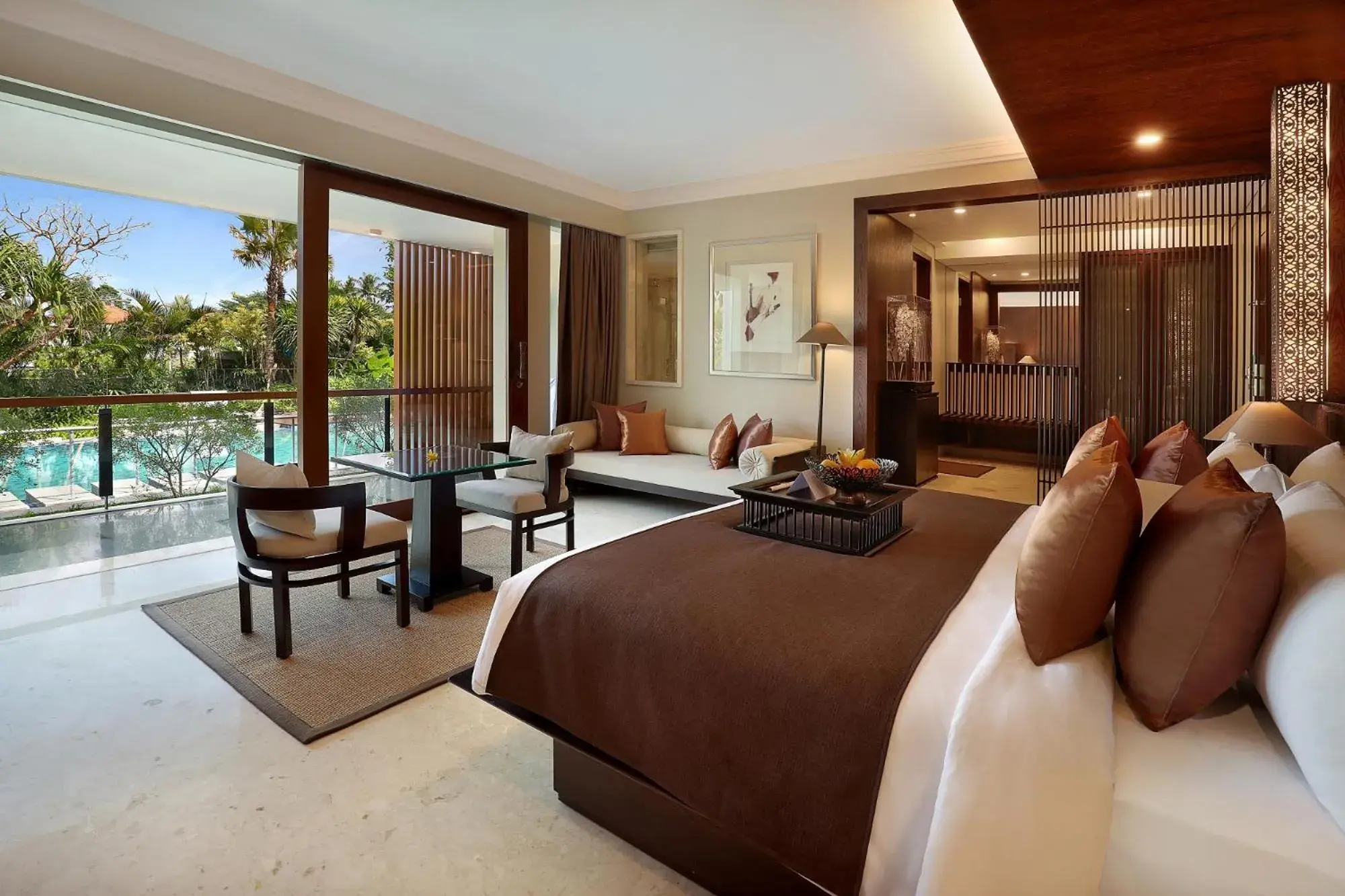 Bedroom in Royal Kamuela Villas & Suites at Monkey Forest Ubud