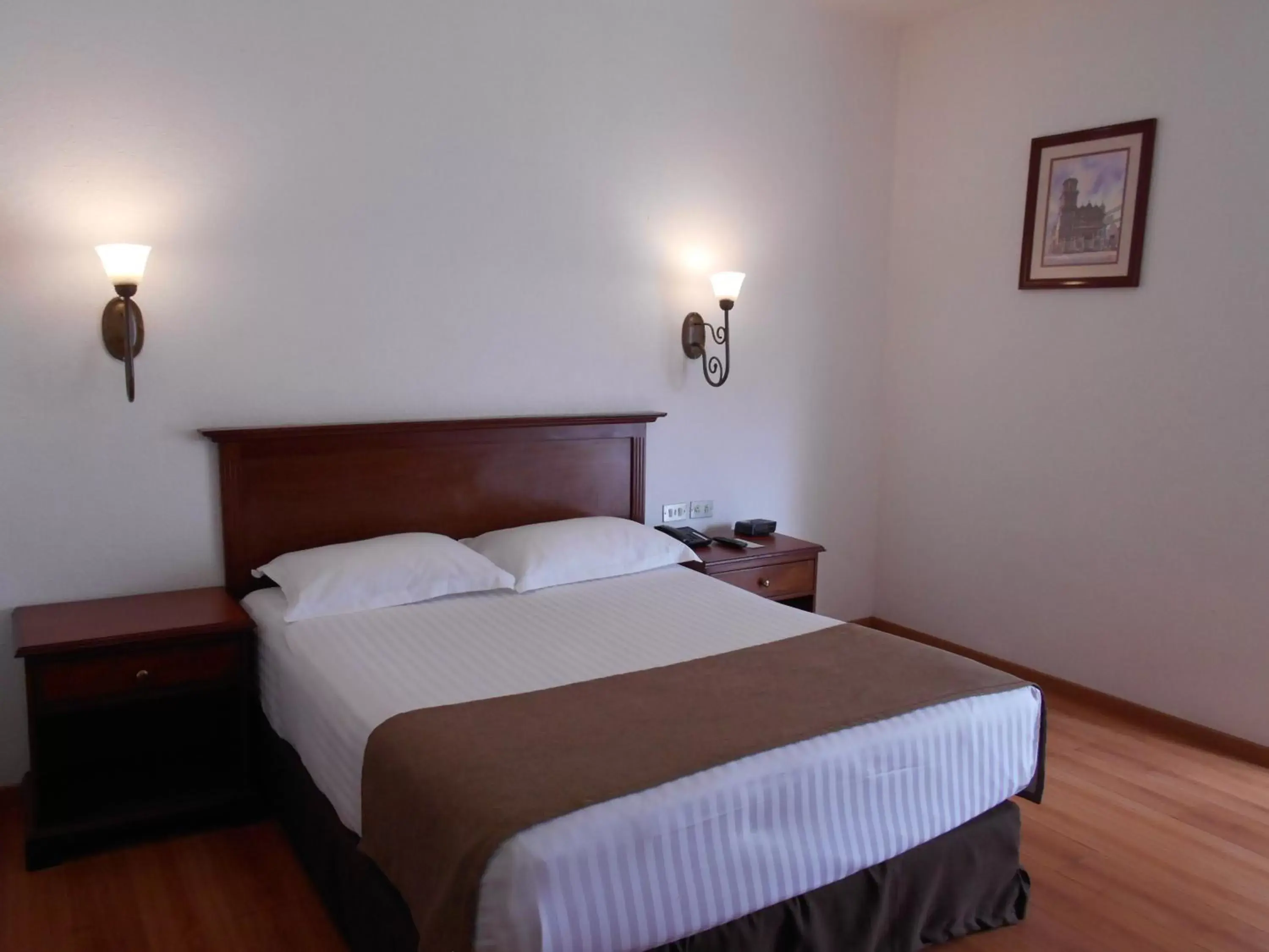 Bedroom, Bed in Hotel de Mendoza