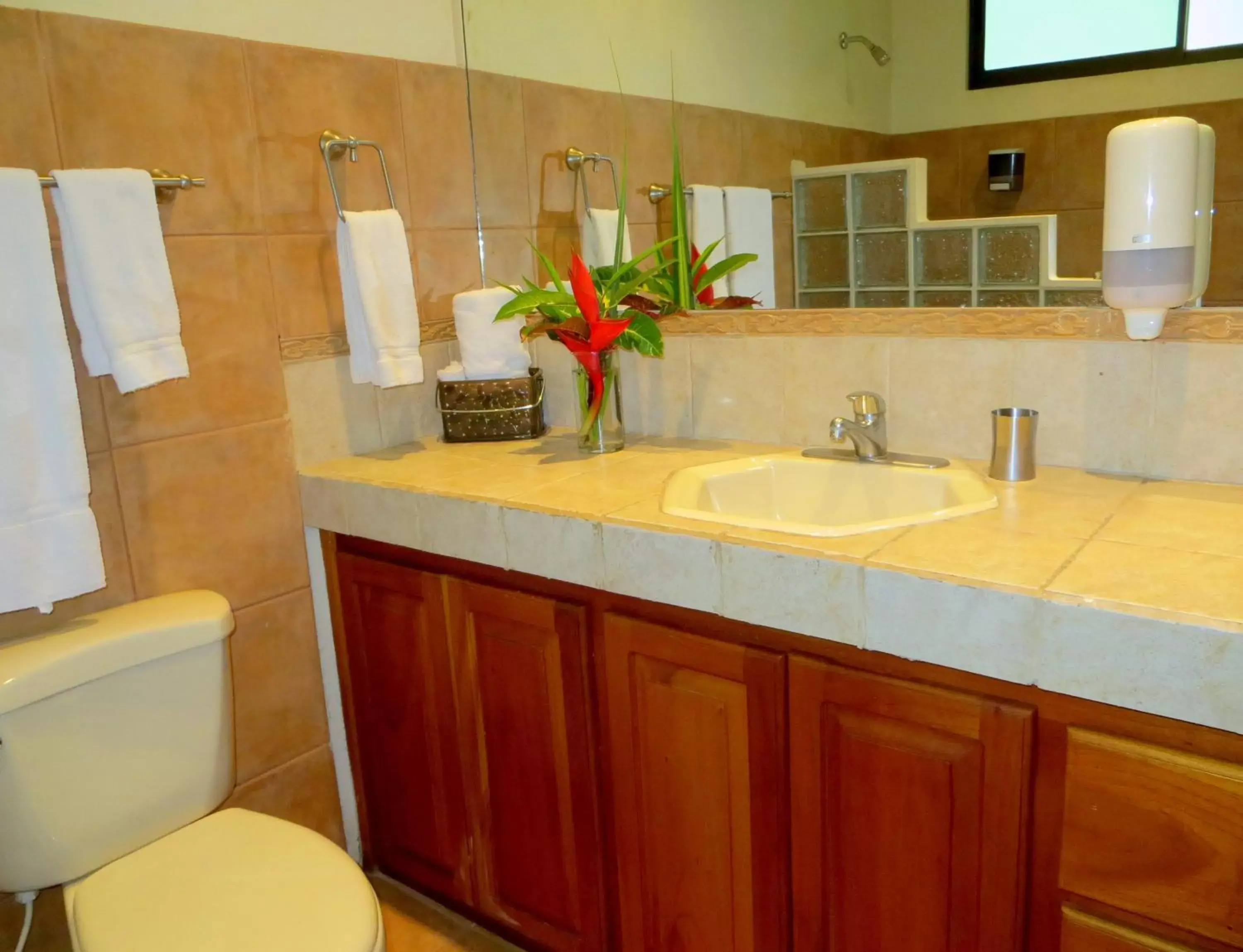 Bathroom in Pura Vida Hotel