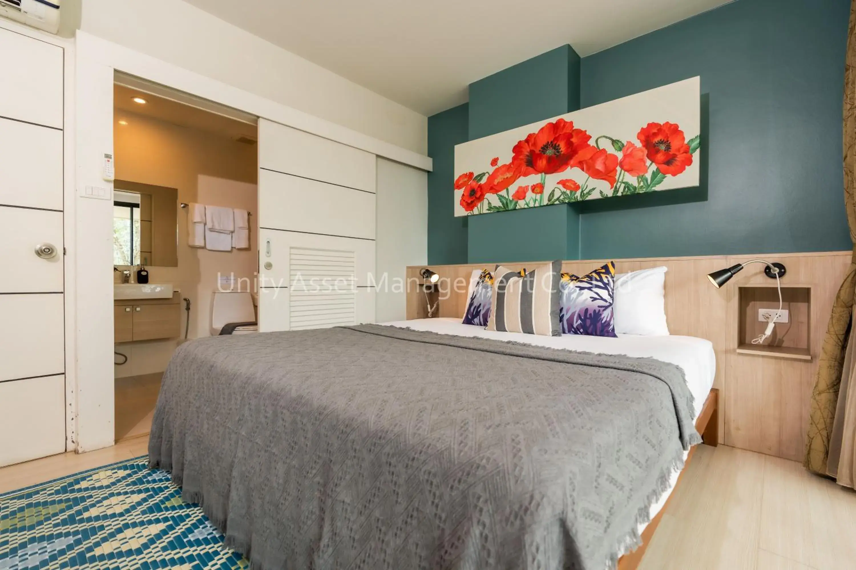 Bedroom, Bed in The Unity and The Bliss Patong Residence Bedroom, Bed in The Unity and The Bliss Patong Residence