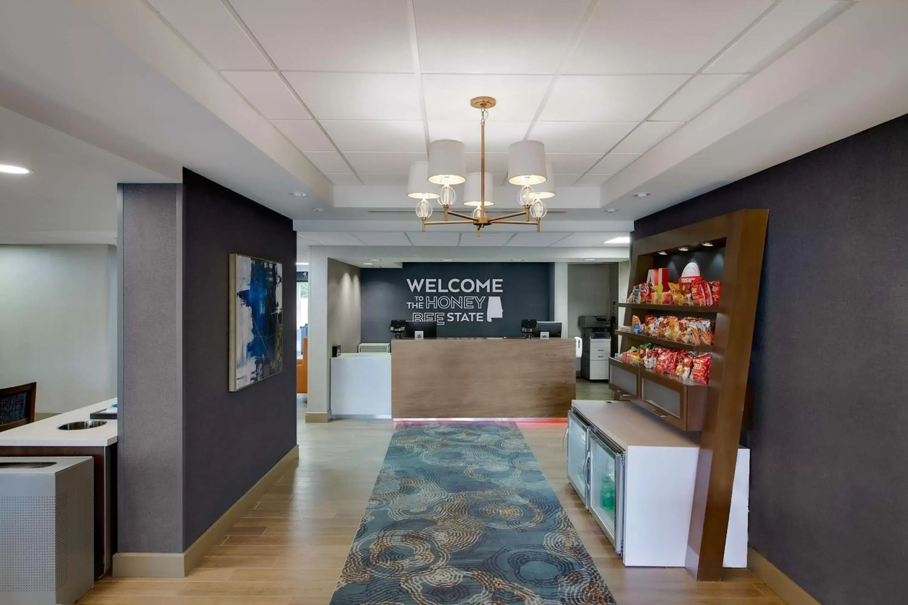 Lobby or reception in Hampton Inn Birmingham-Colonnade 280 Lobby or reception in Hampton Inn Birmingham-Colonnade 280