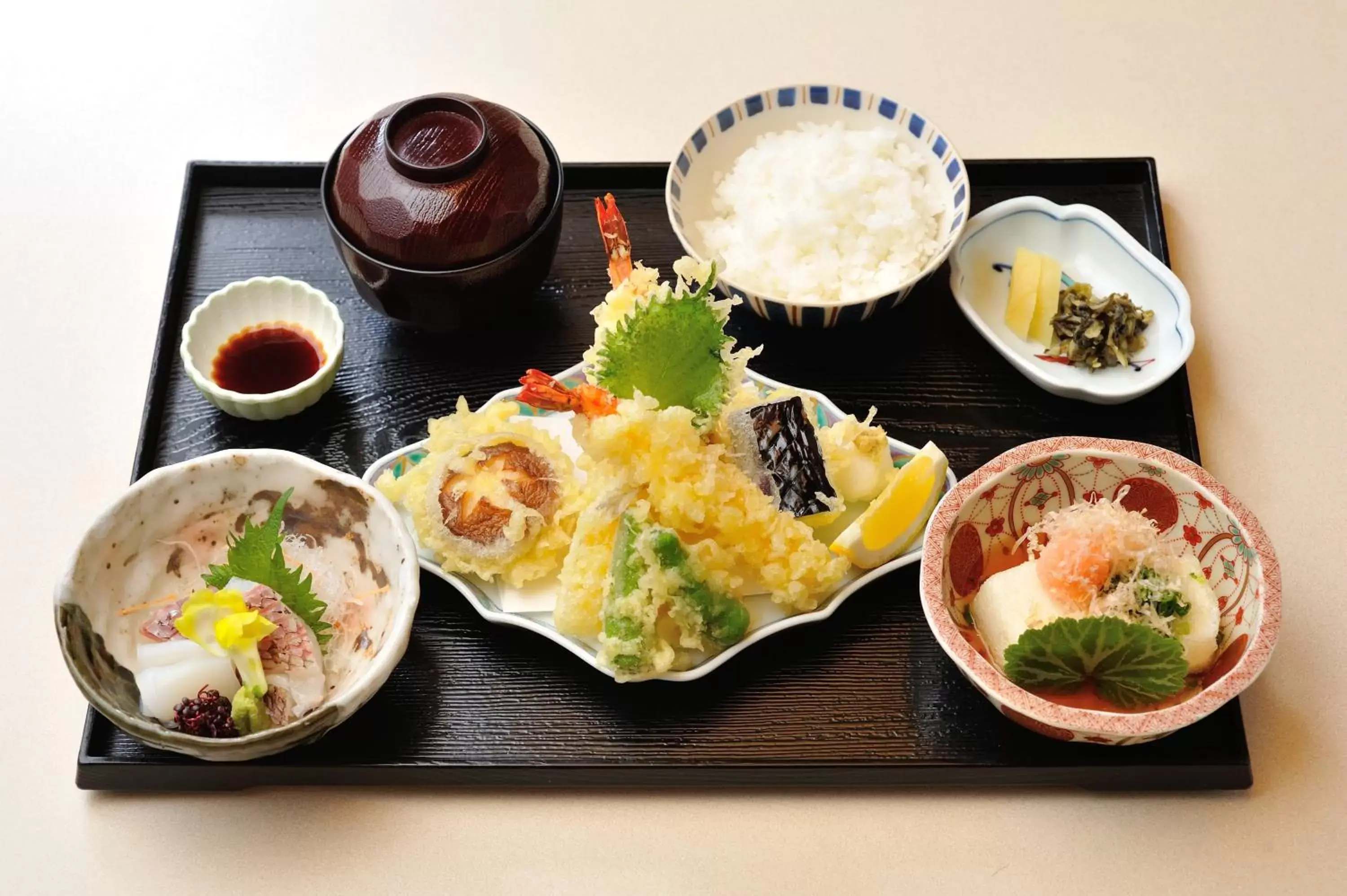 Food close-up in Hiroshima Airport Hotel