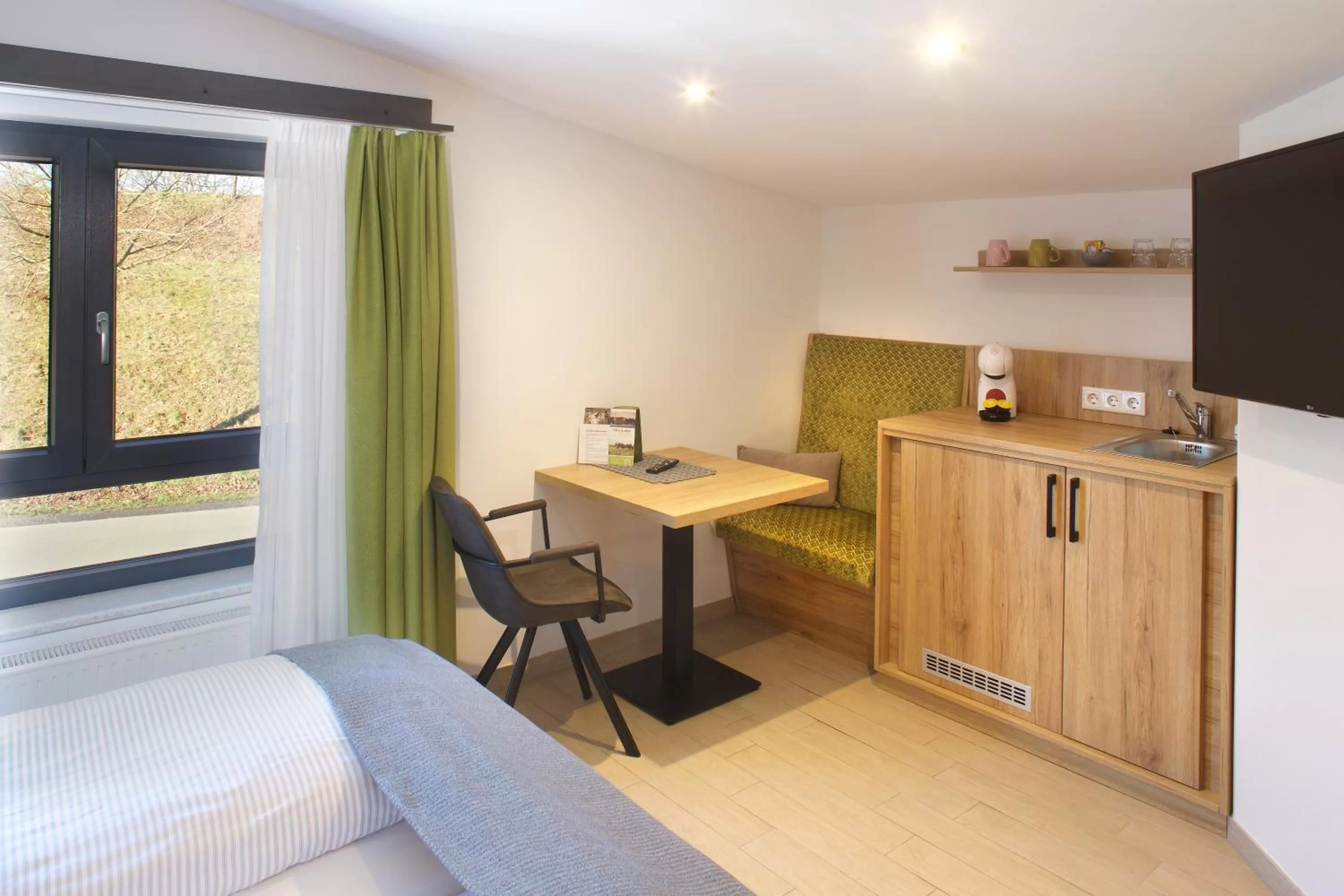 Seating area in OlfenLodge