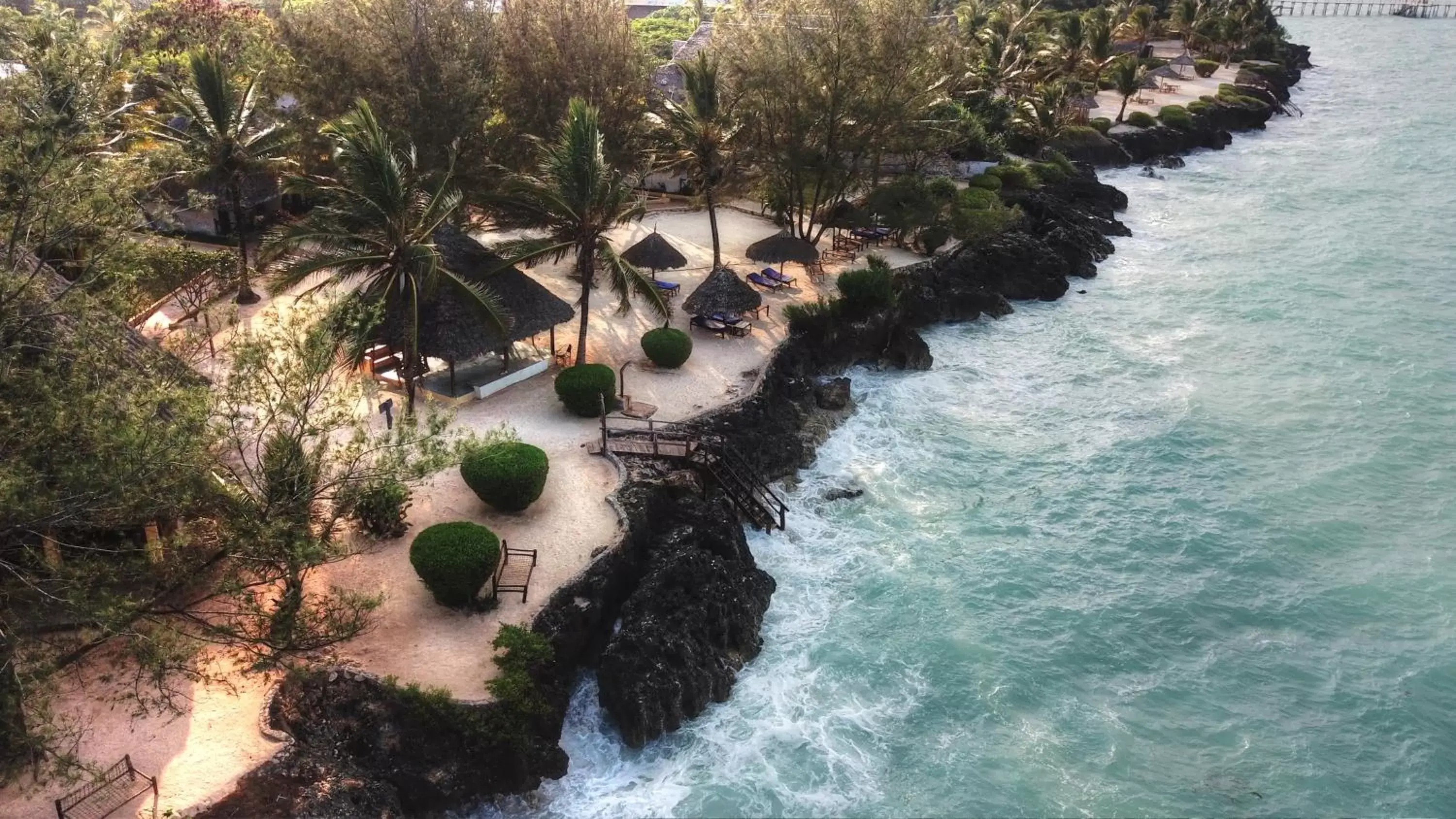 Bird's eye view, Bird's-eye View in Tanzanite Beach Resort