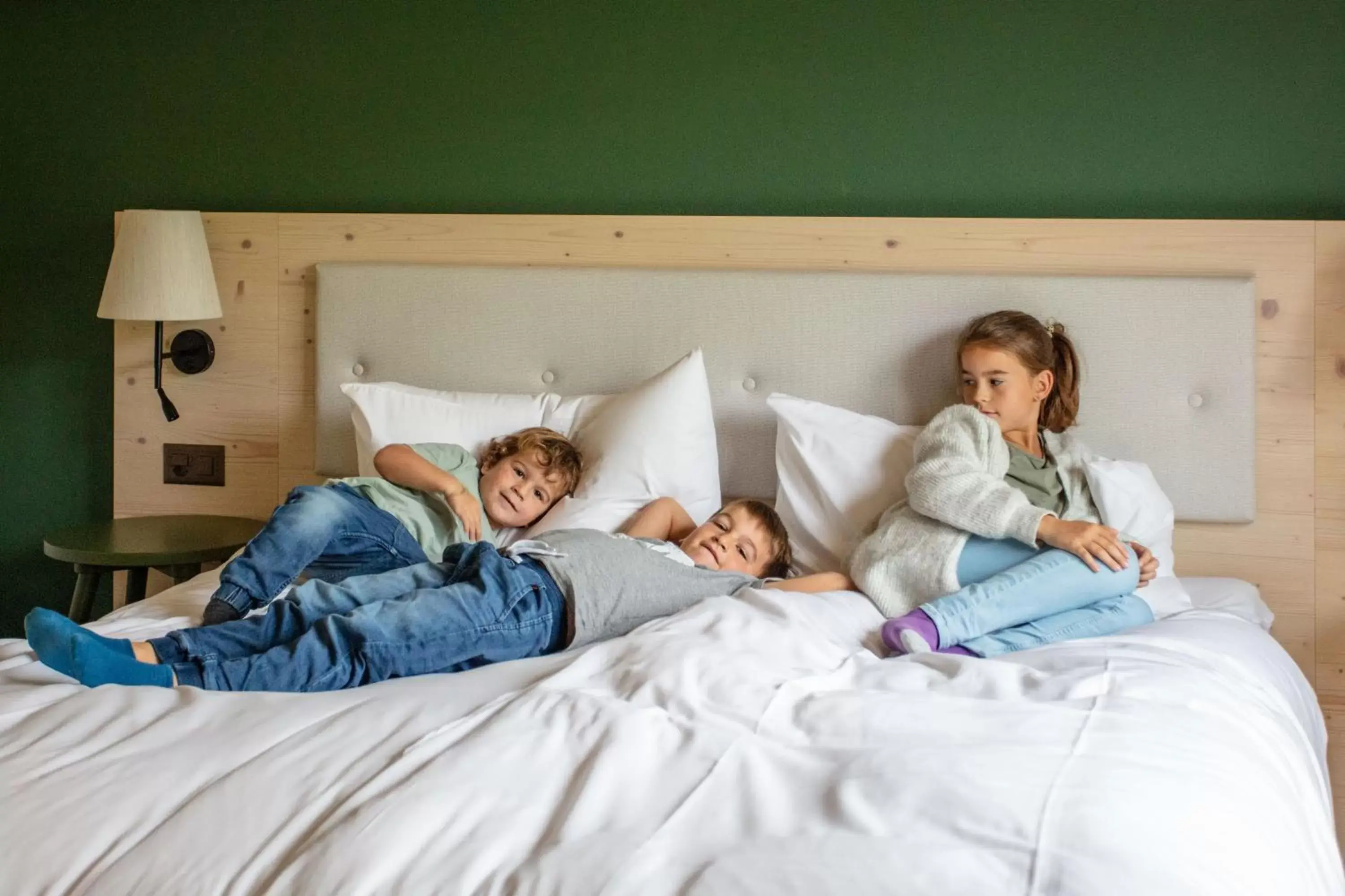 Bedroom, Family in Hotel Sport Klosters