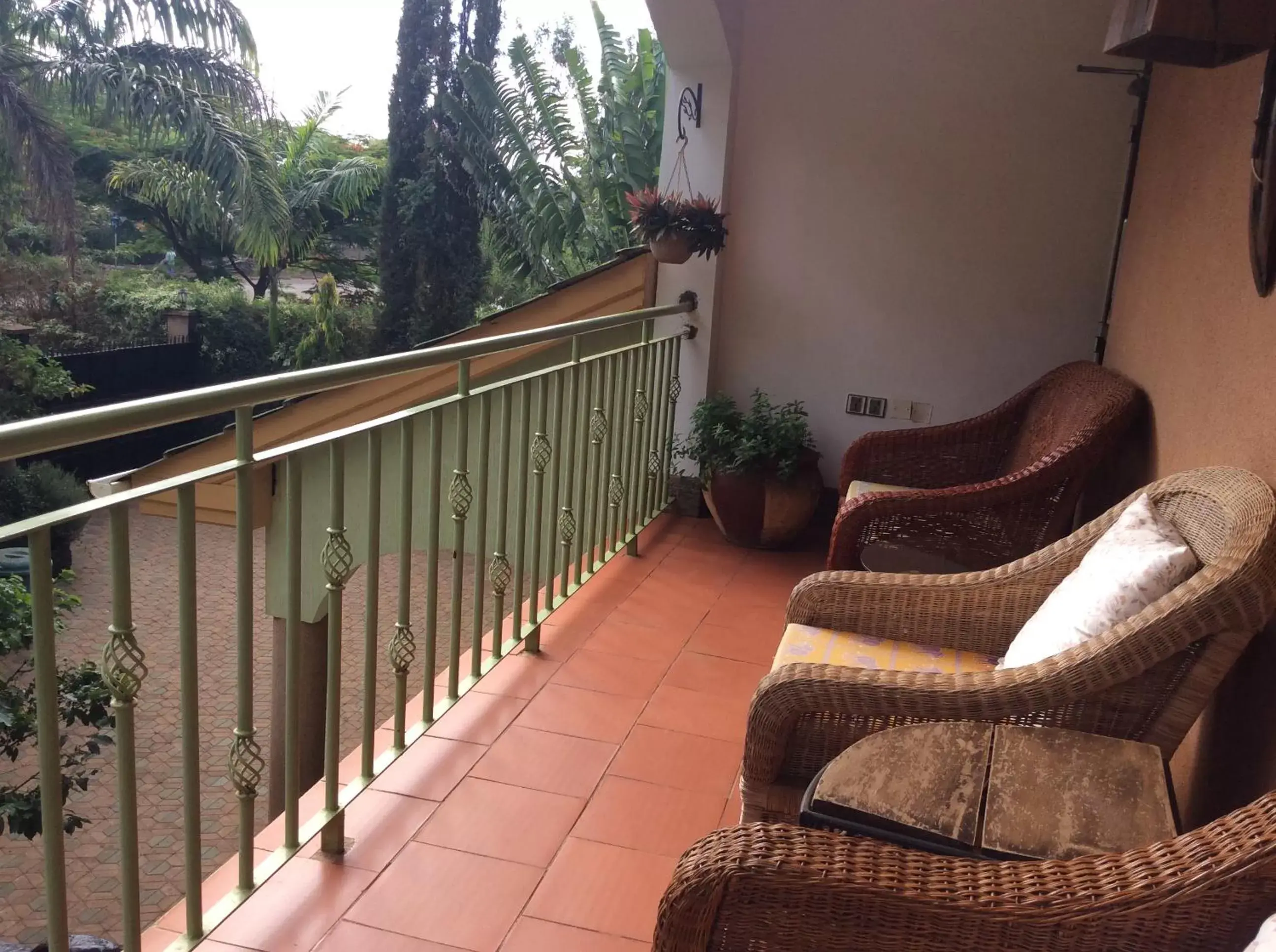 Balcony/Terrace in Korona House Hotel