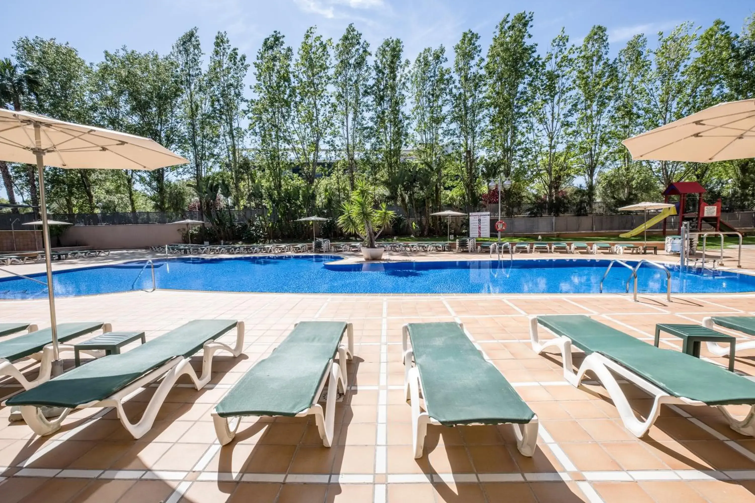 Garden, Swimming Pool in Hotel California Palace