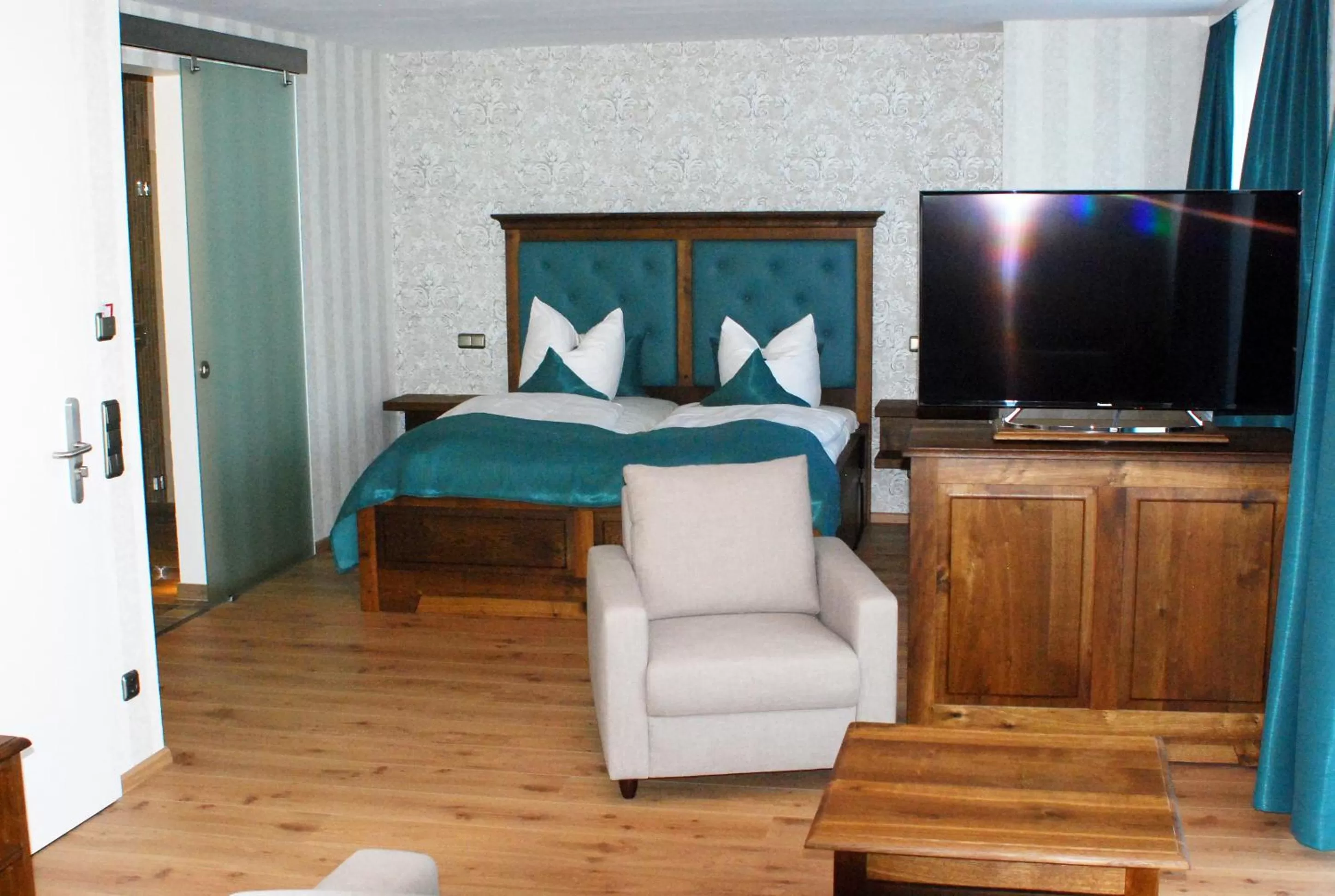 Bedroom, Bed in Rüter's Hotel & Restaurant