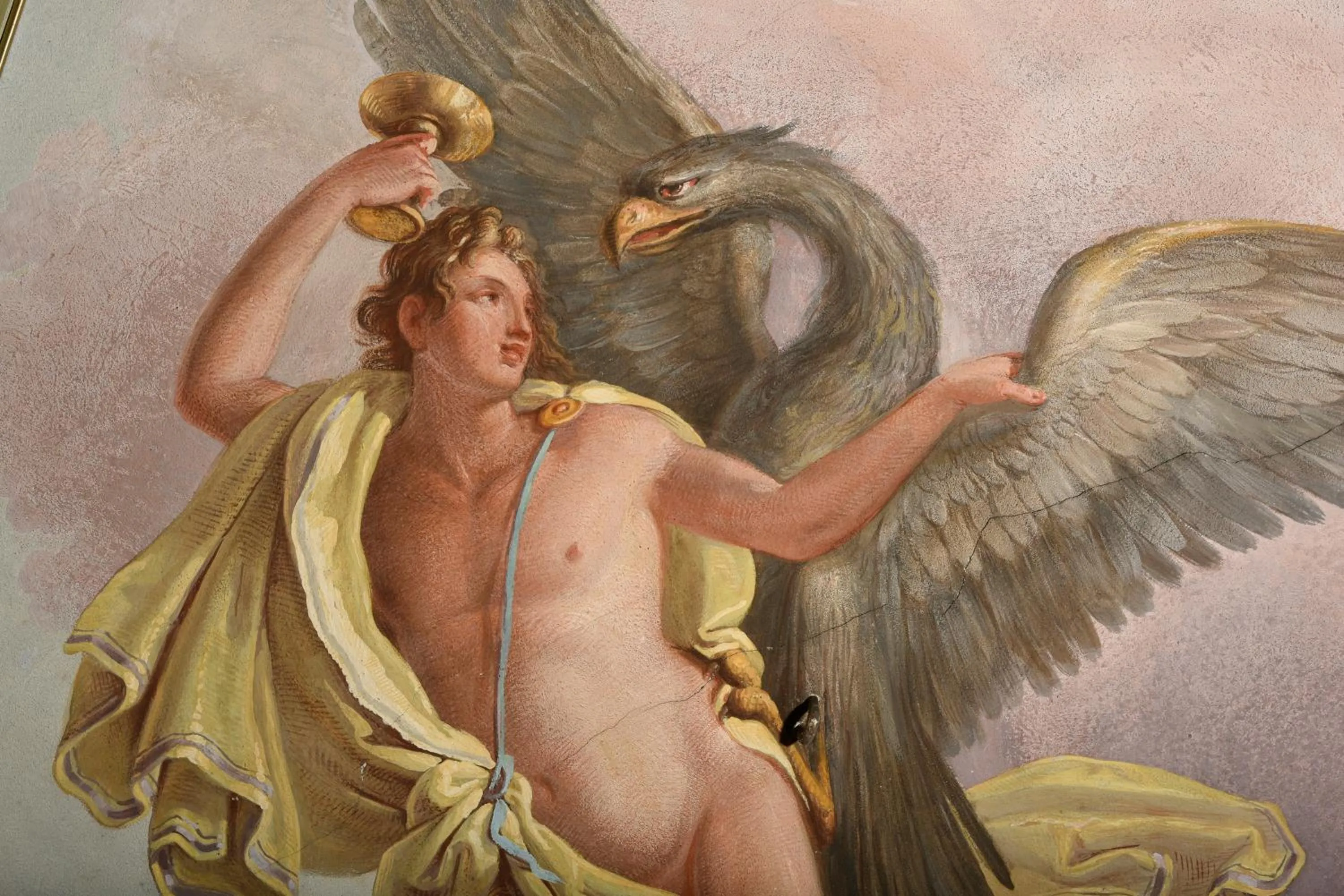 Decorative detail in Al Palazzo del Marchese di Camugliano Residenza d'Epoca