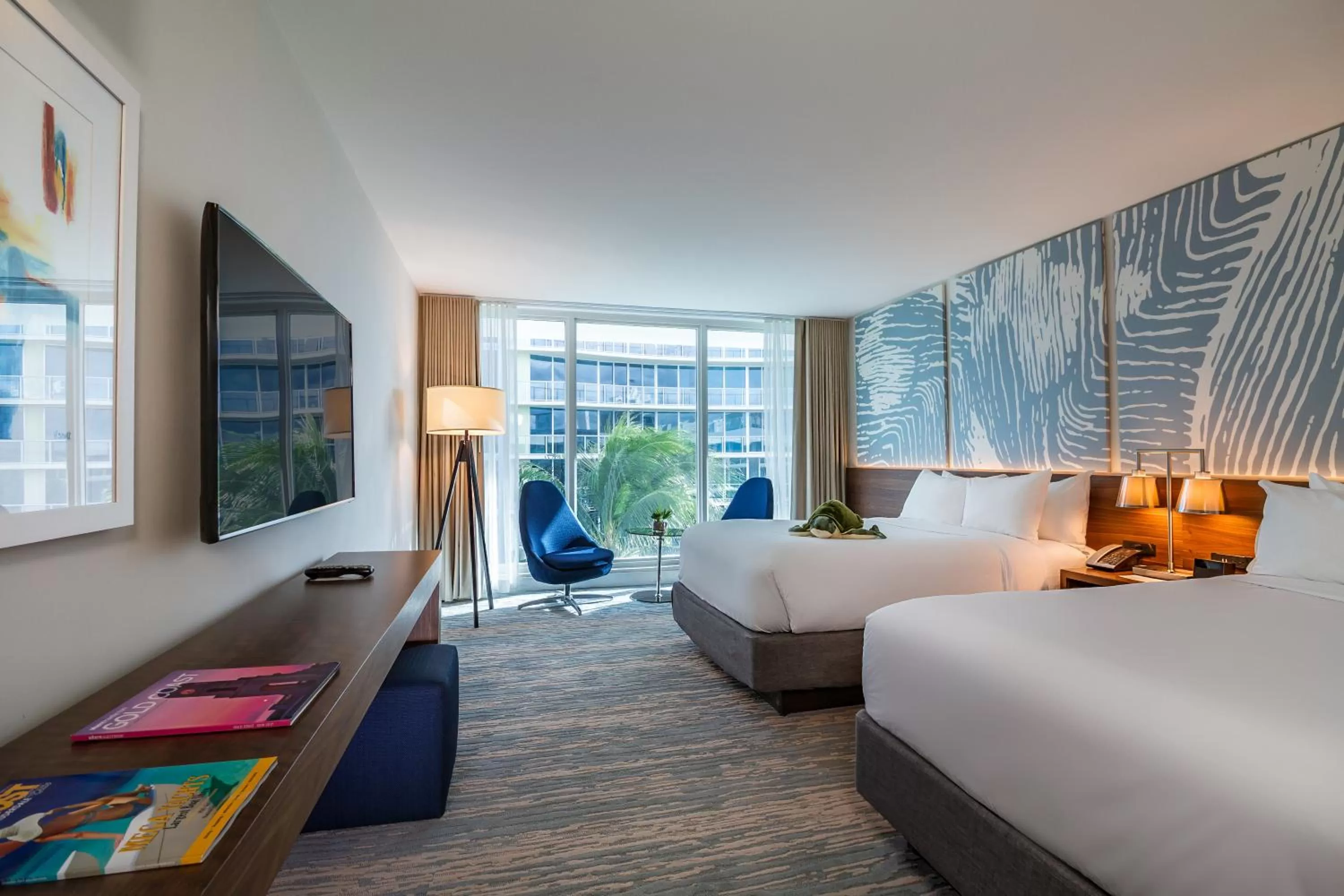 Bed in B Ocean Resort Fort Lauderdale Beach