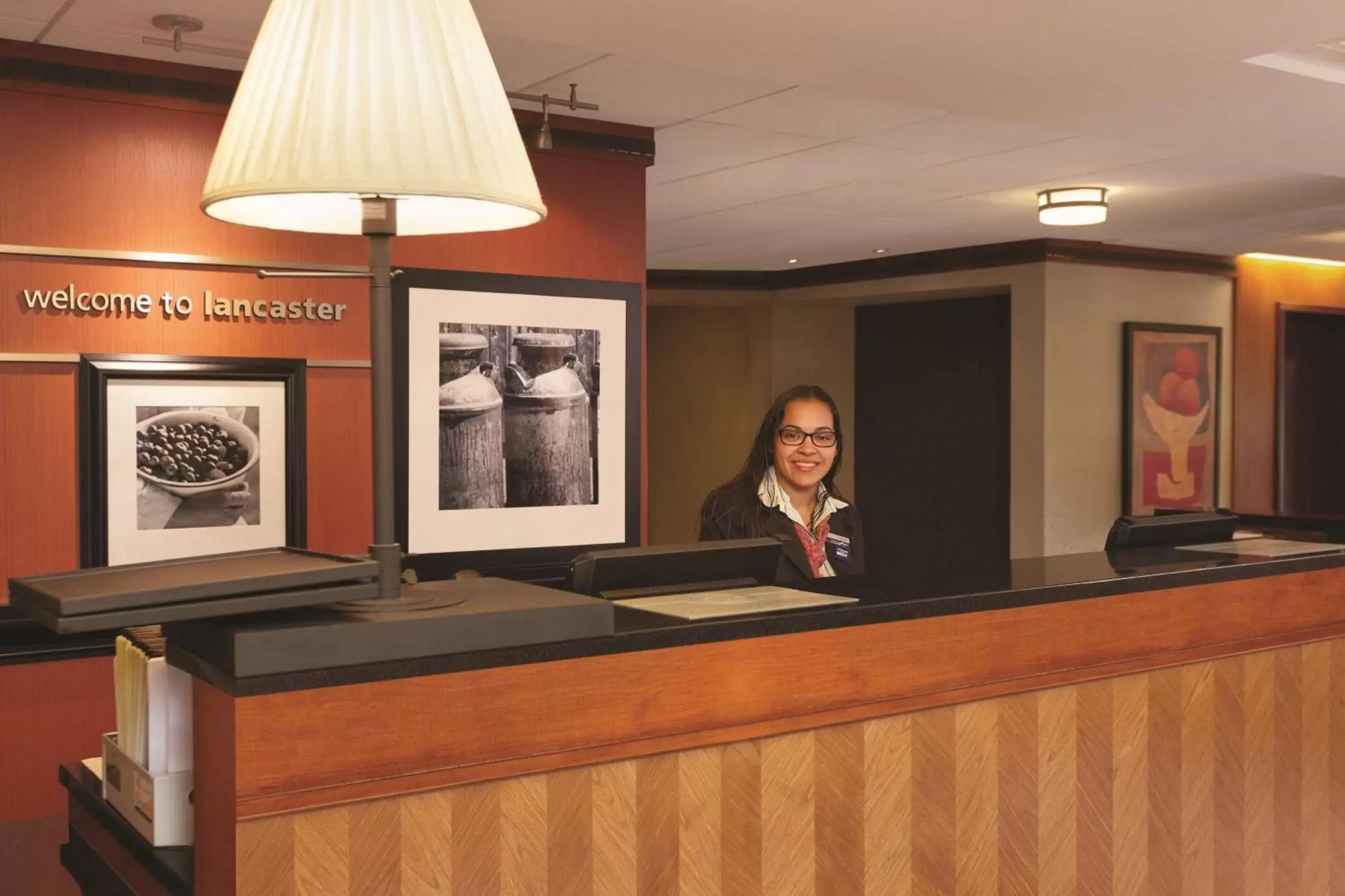 Lobby or reception, Lobby/Reception in Hampton Inn Lancaster