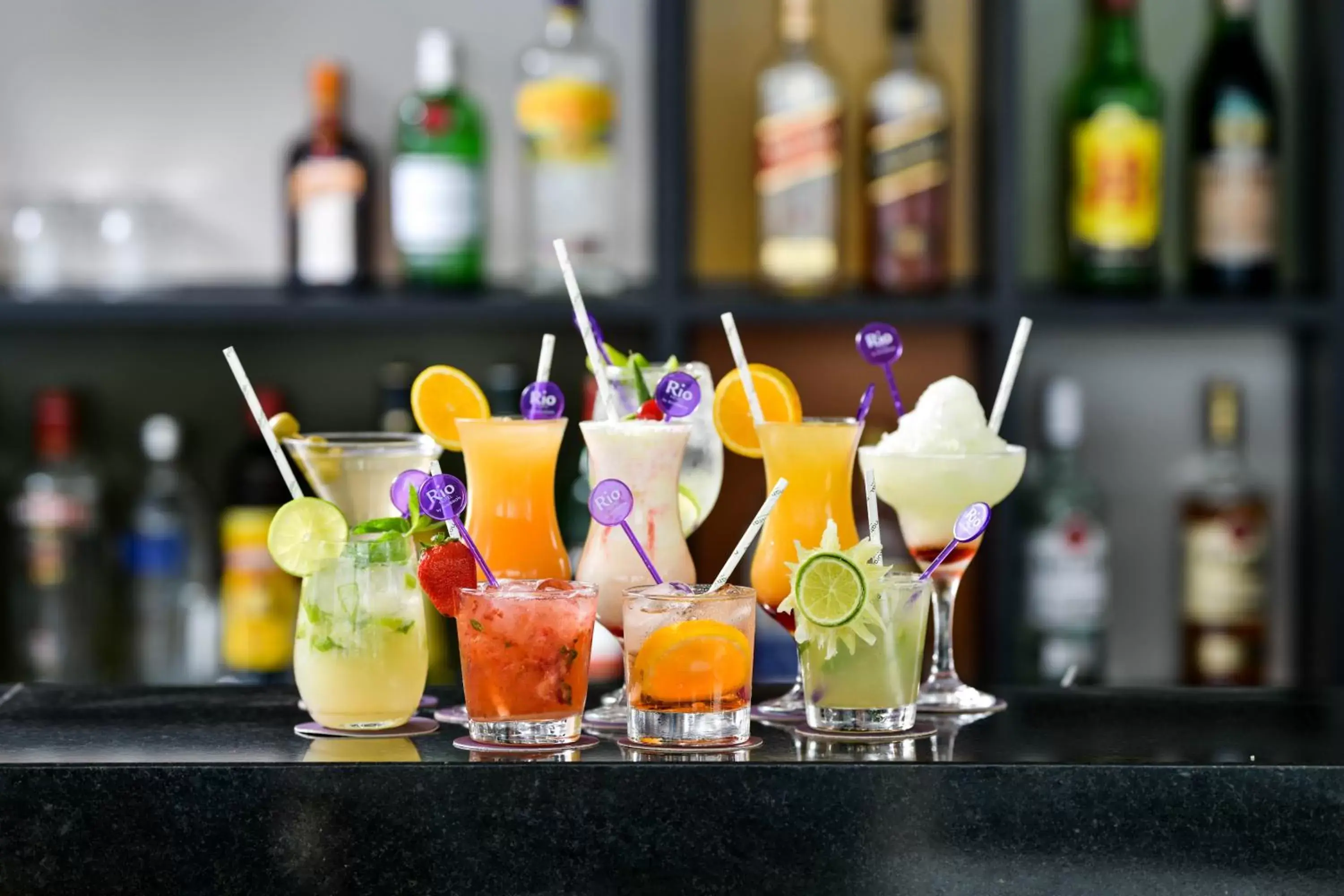 Lounge or bar, Drinks in Rio Hotel by Bourbon Ciudad Del Este