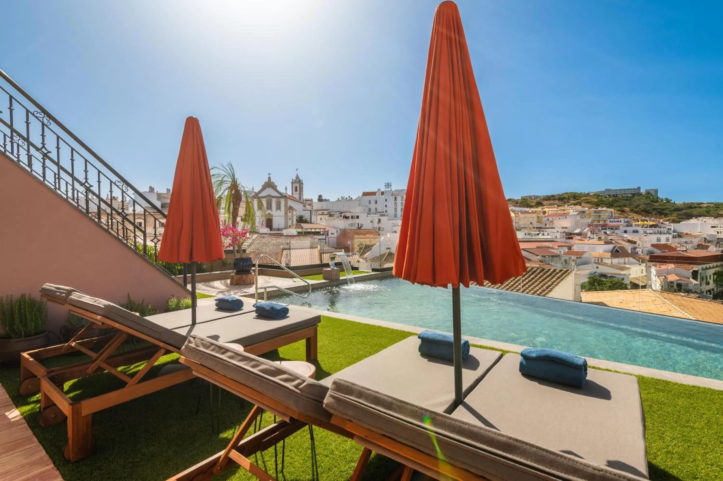 Patio in Vila Origens Boutique Hotel Albufeira – Adults Only