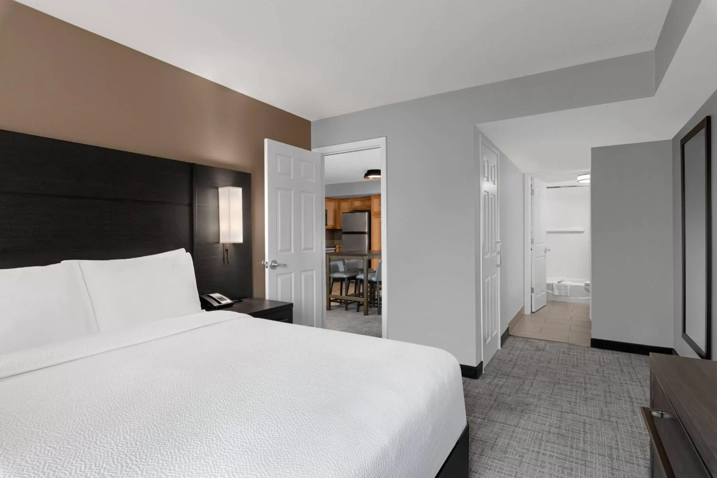 Bedroom, Bed in Residence Inn by Marriott Salt Lake City Downtown