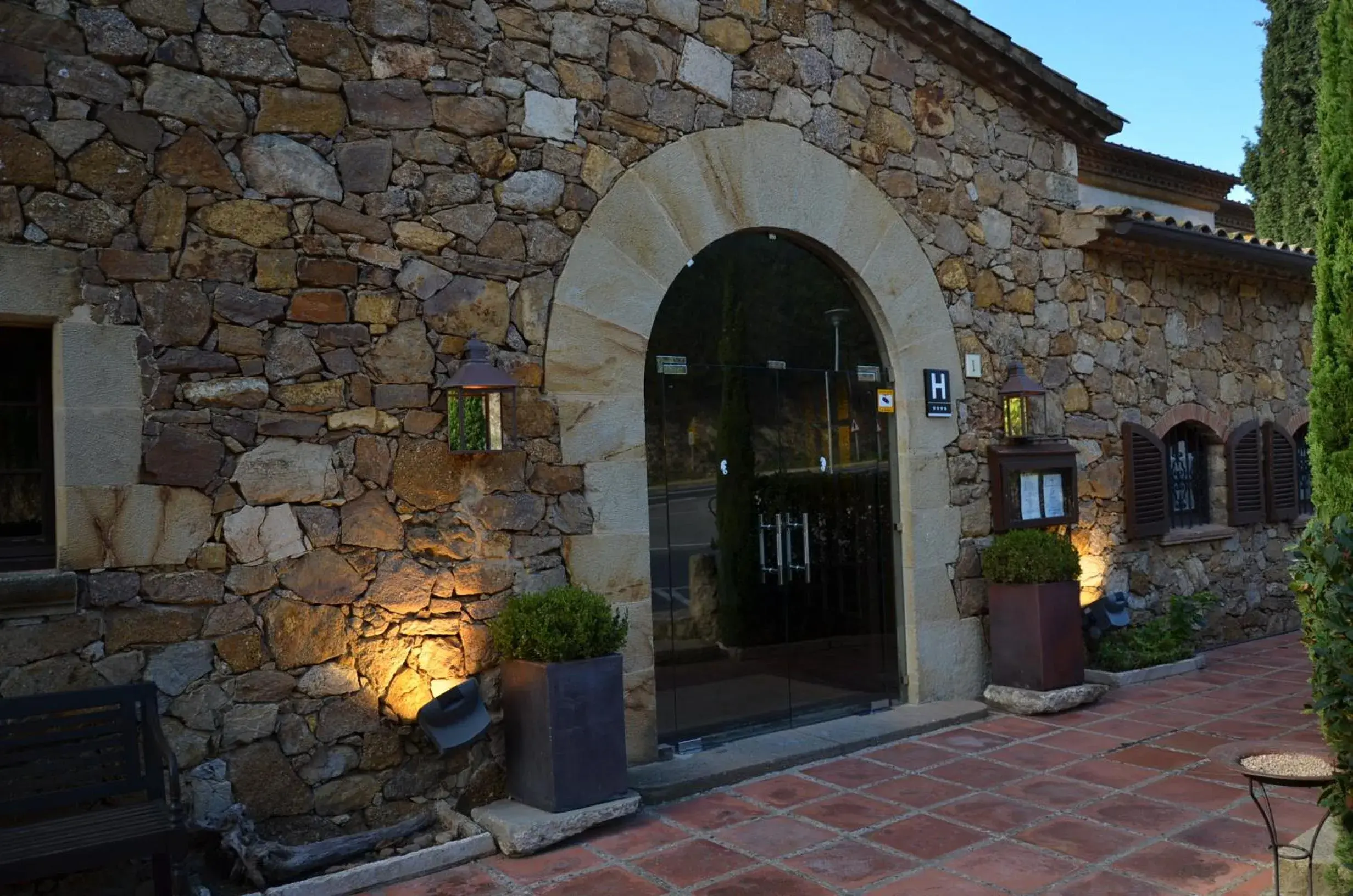 Facade/entrance in Hotel Galena Mas Comangau