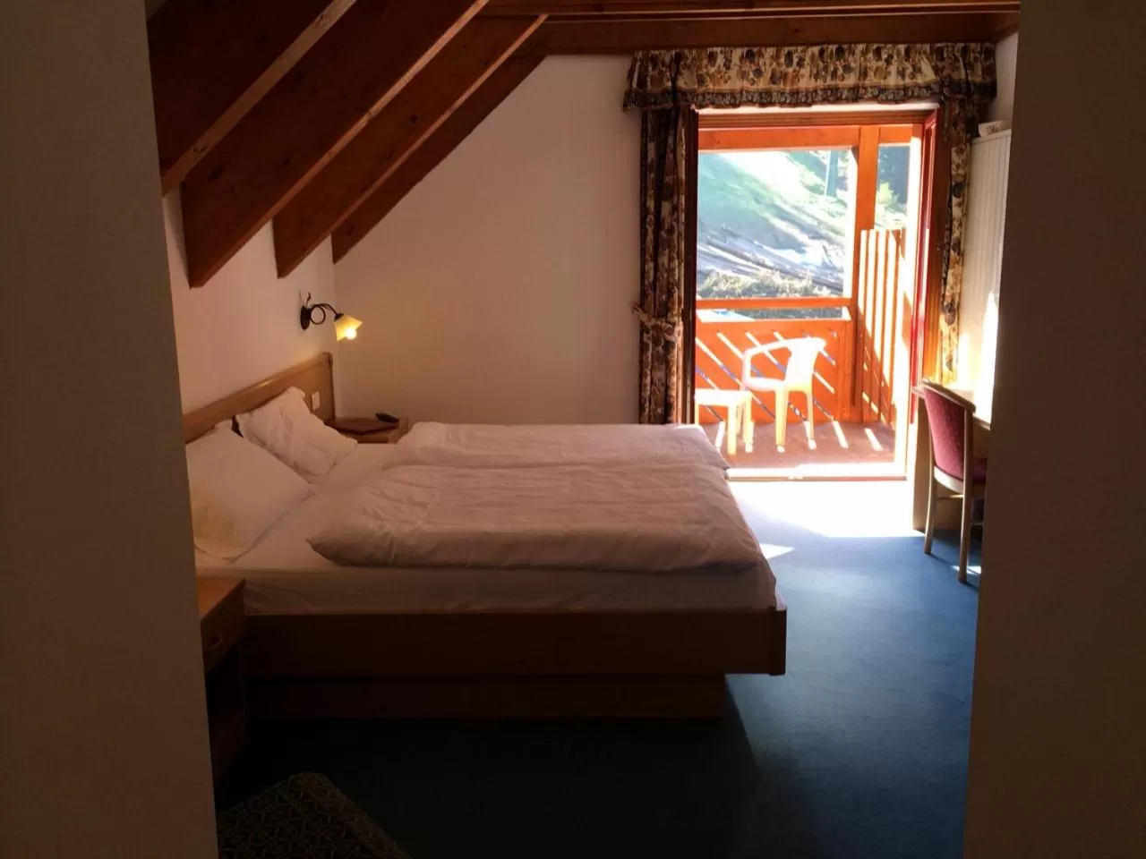 Bed in Hotel Fortini