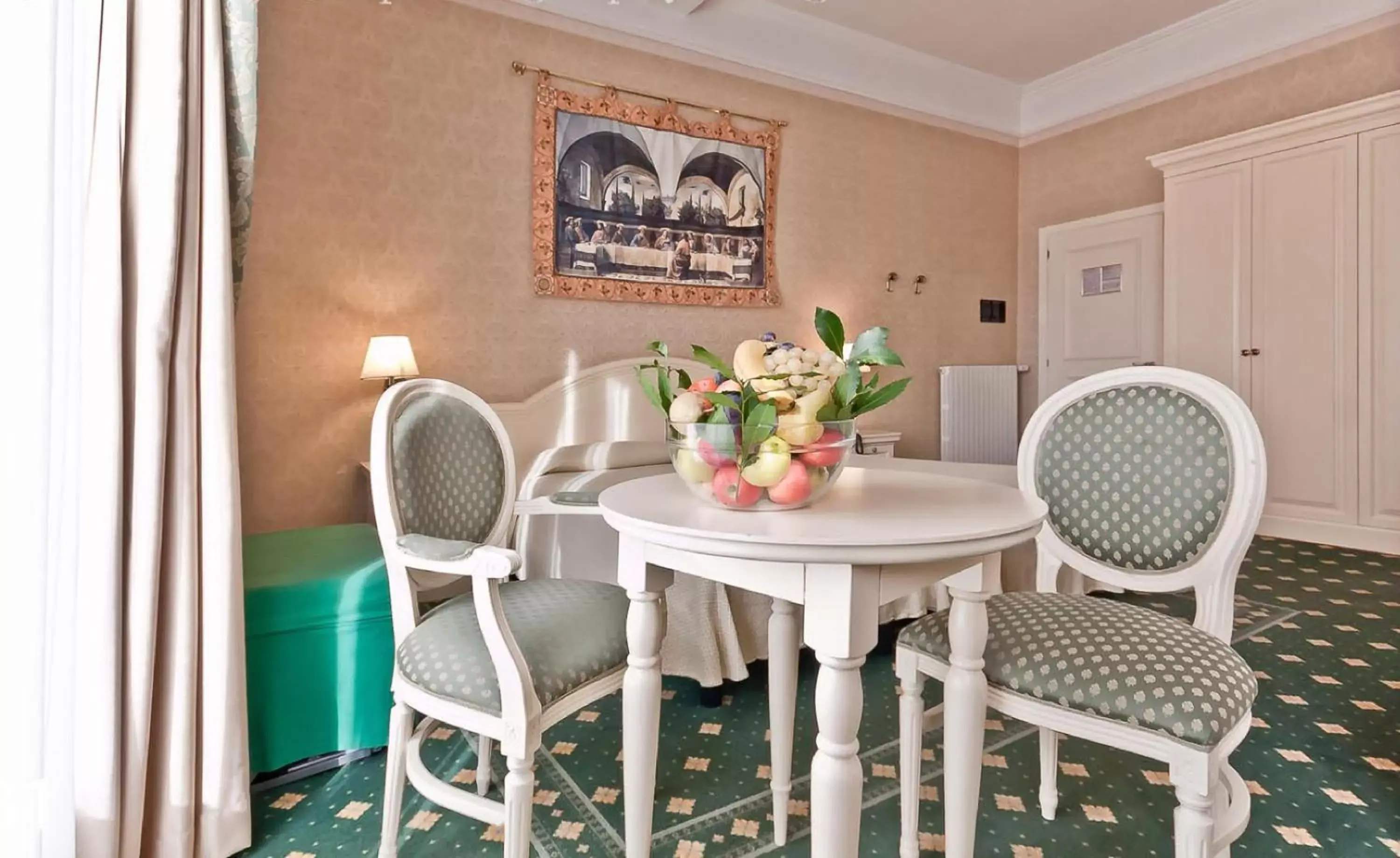 Bedroom, Dining Area in Hotel Terme Roma