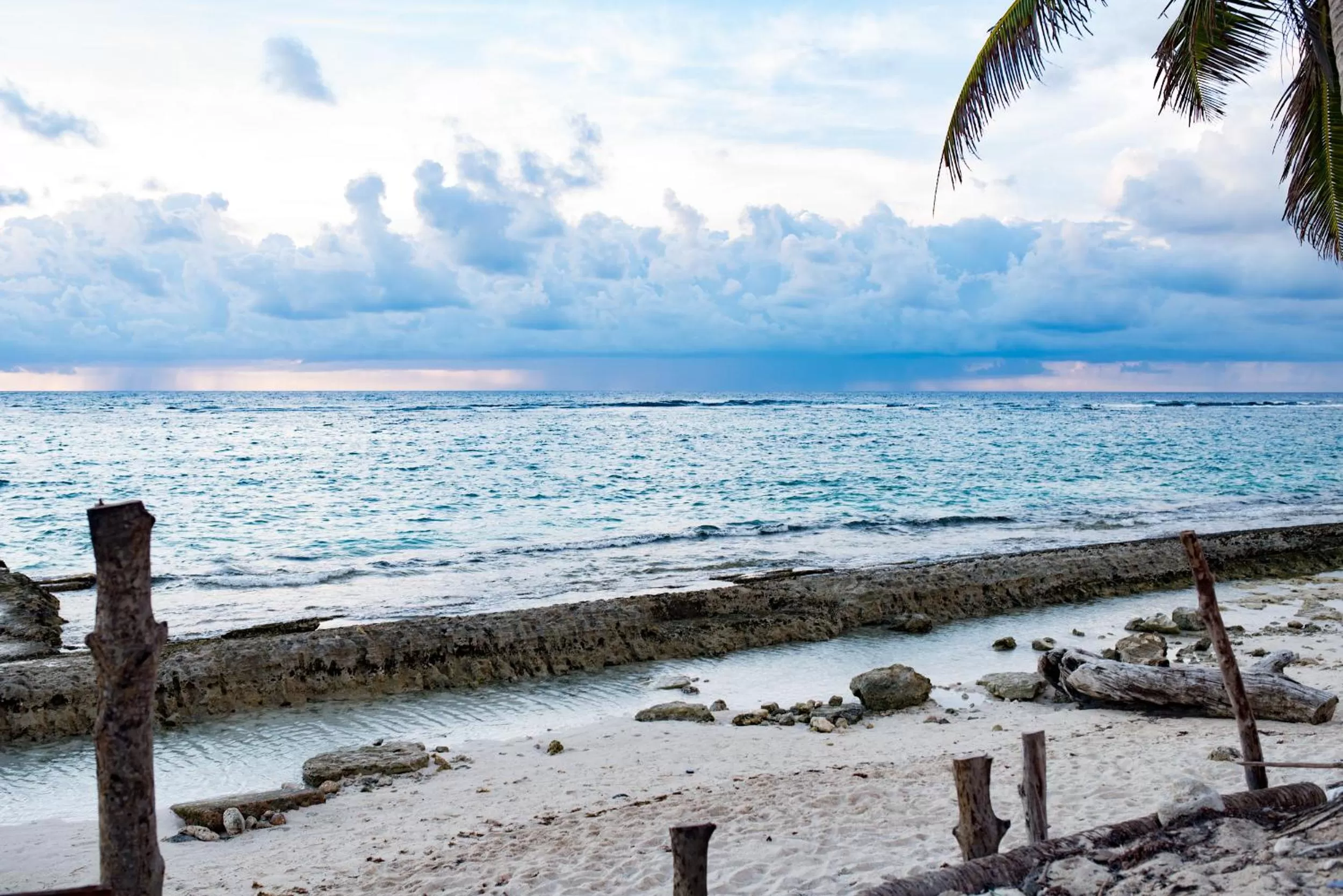 Beach in The Rock House Eco