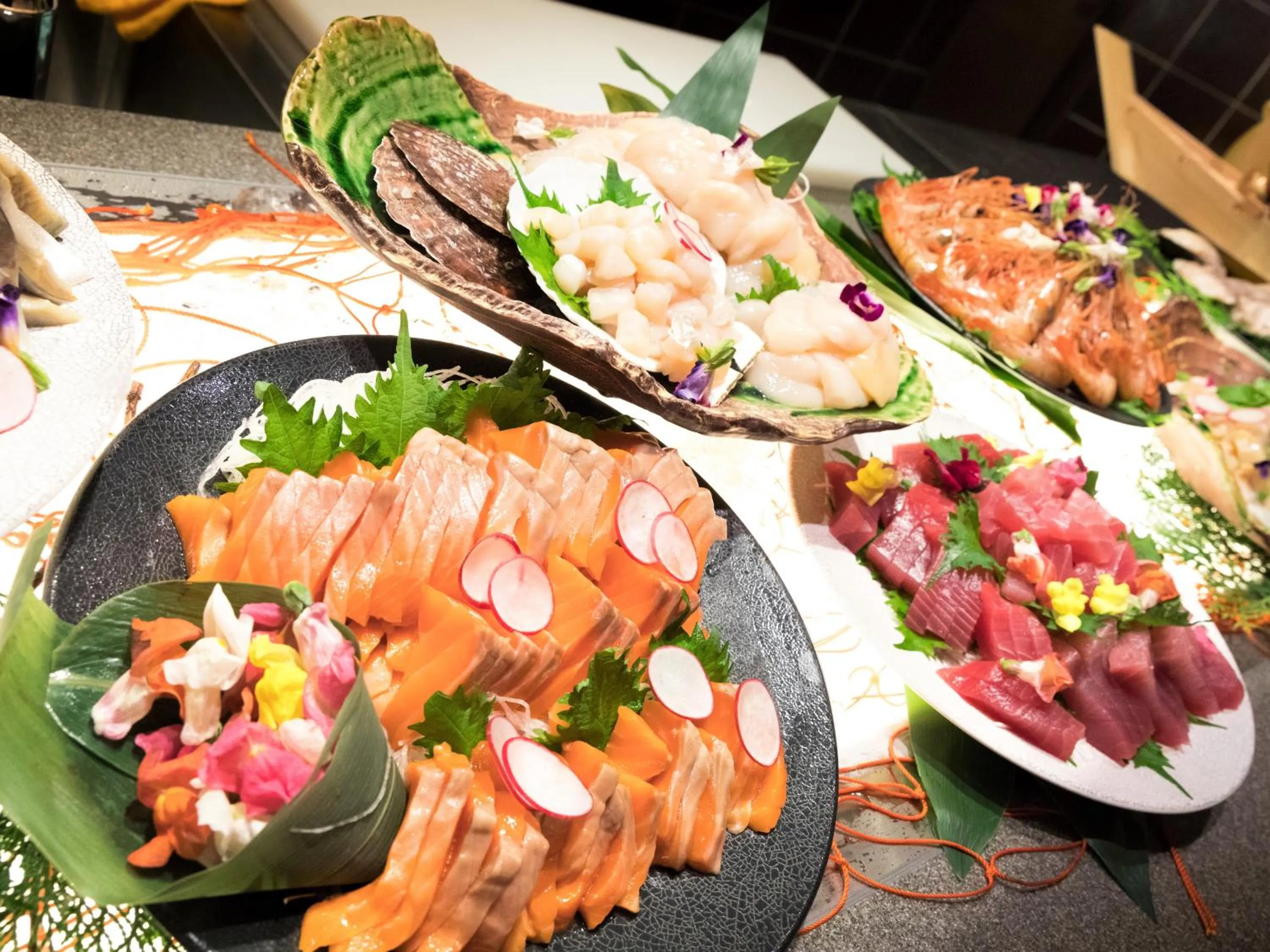 Restaurant/places to eat in Hakodate Yunokawa Onsen Umi to Akari Hewitt Resort