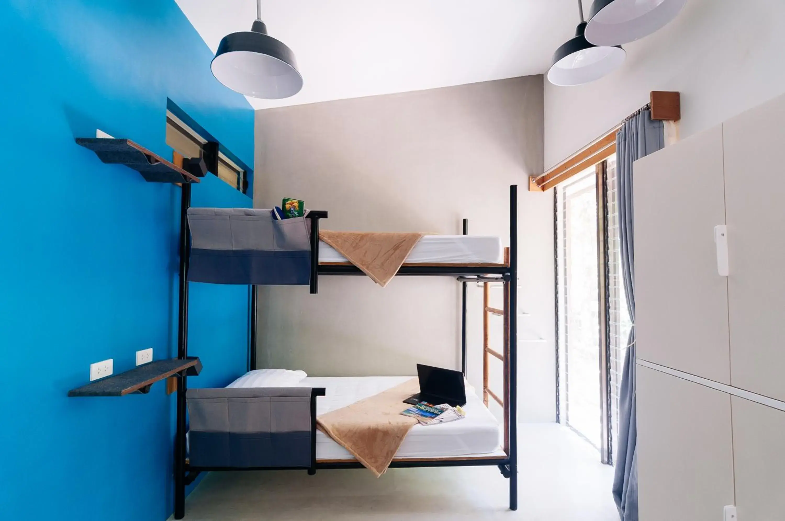 bunk bed, Bathroom in Spin Designer Hostel - El Nido