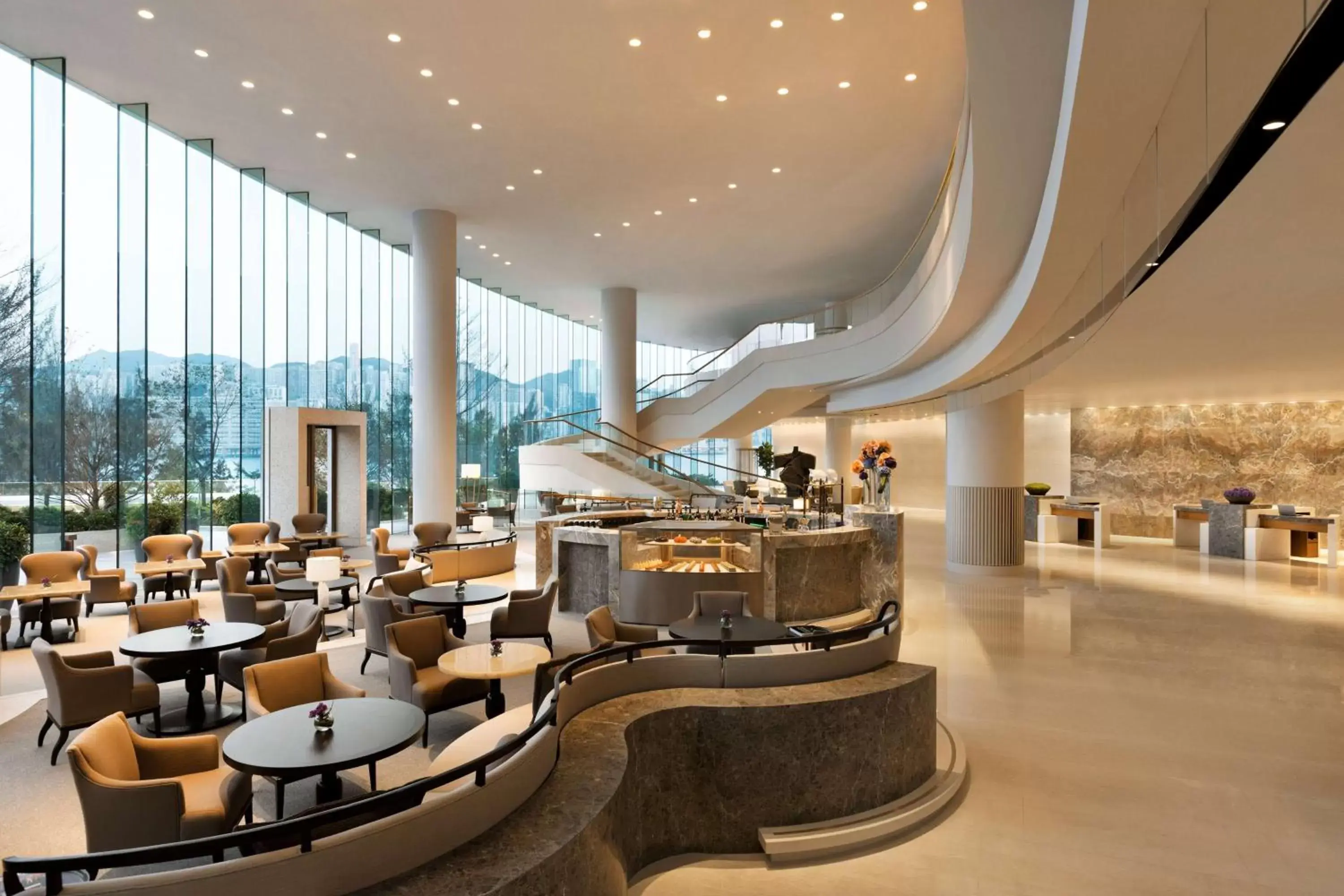 Lobby or reception, Restaurant/Places to Eat in Kerry Hotel, Hong Kong