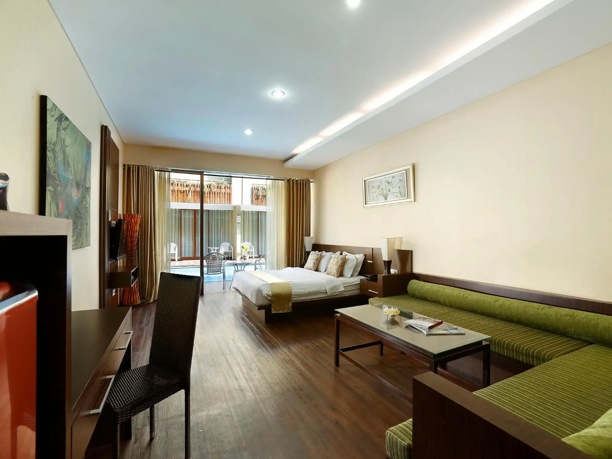 Bedroom, Seating Area in Devata Suite & Residence