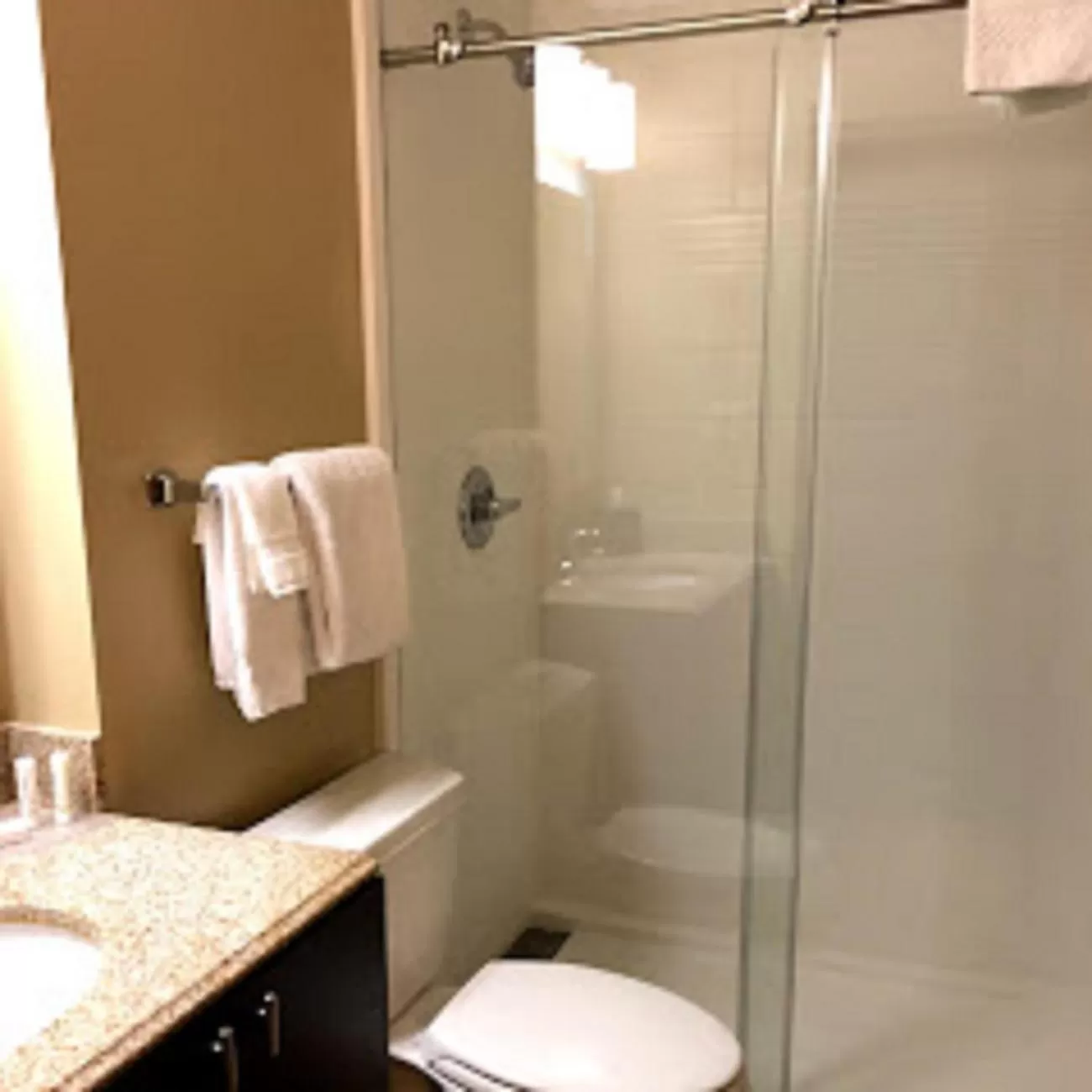 Shower in Extended Stay America Suites - St Louis - Fenton