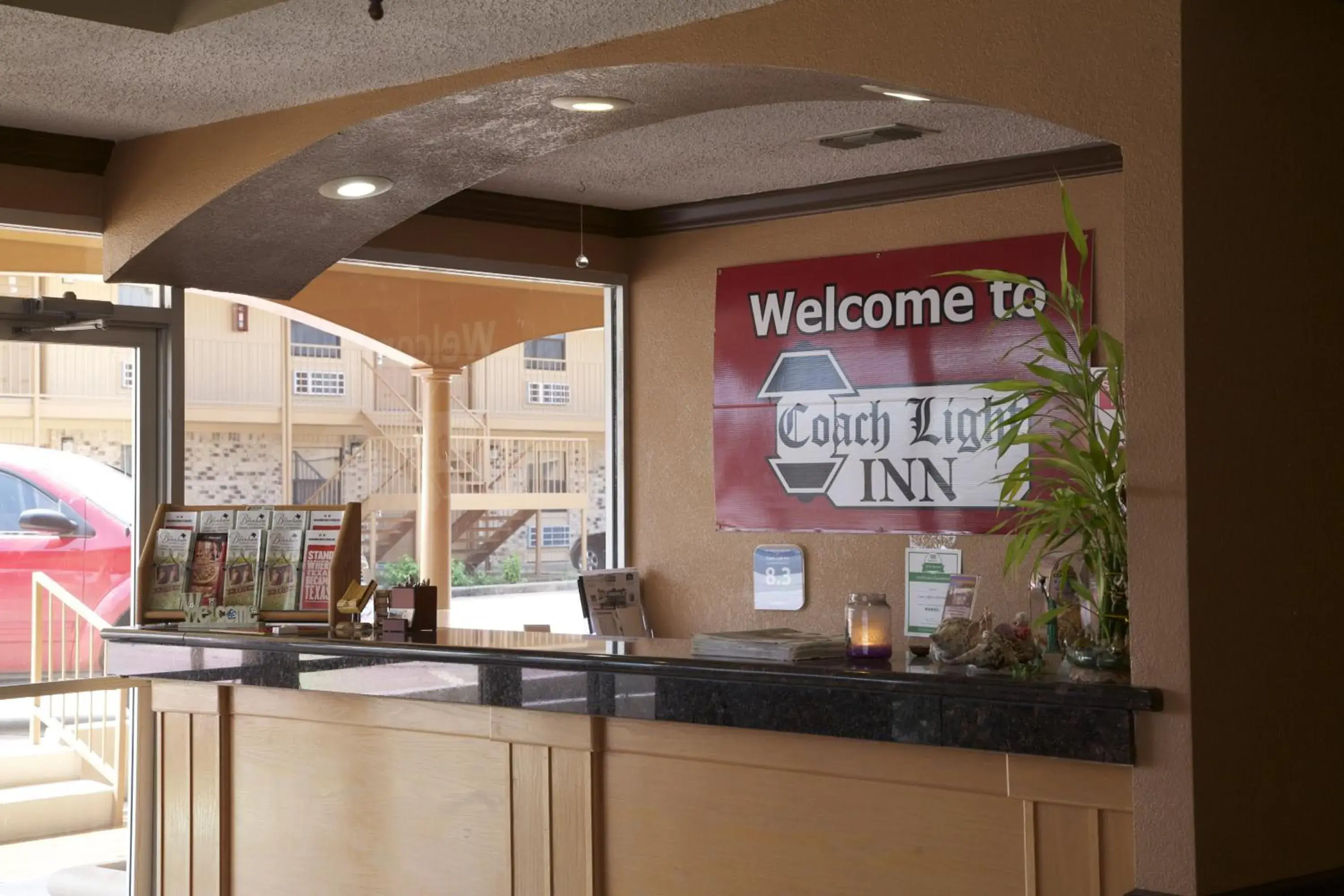 Lobby or reception in Coach Light Inn Lobby or reception in Coach Light Inn