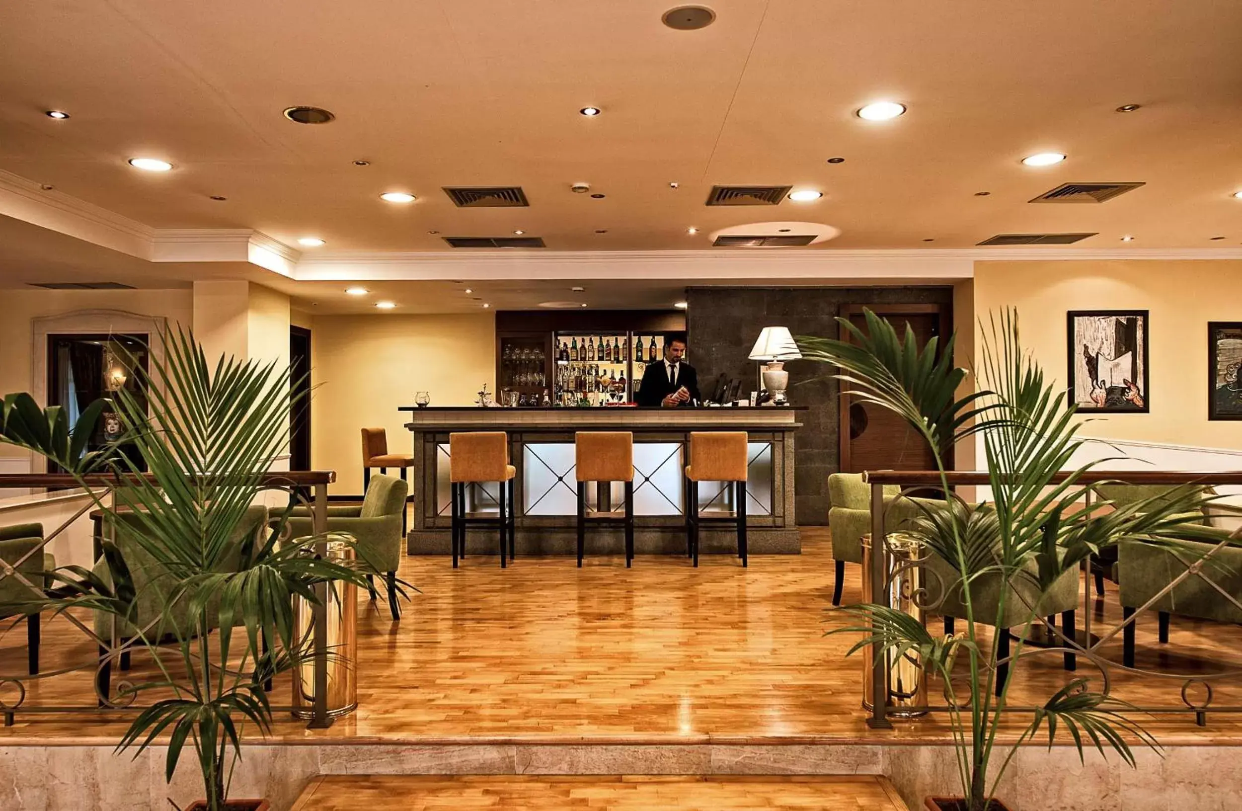 Lounge or bar, Lobby/Reception in Il Picciolo Etna Golf Resort & Spa