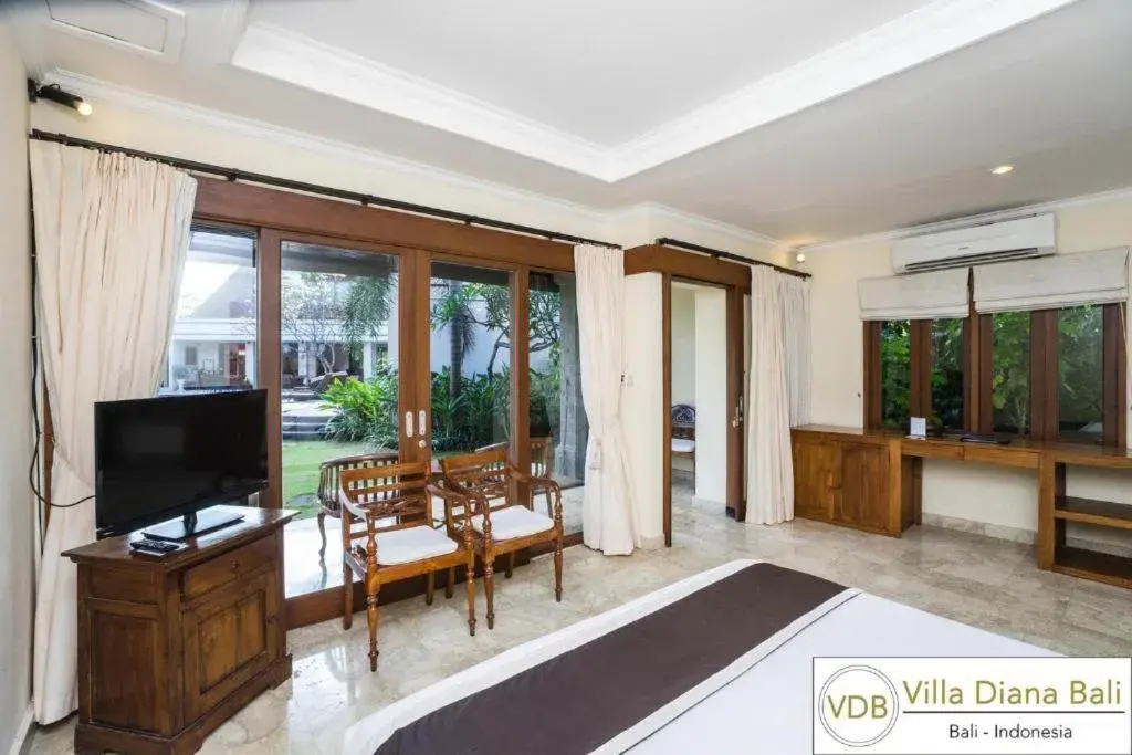 Property building, TV/Entertainment Center in Villa Diana Bali