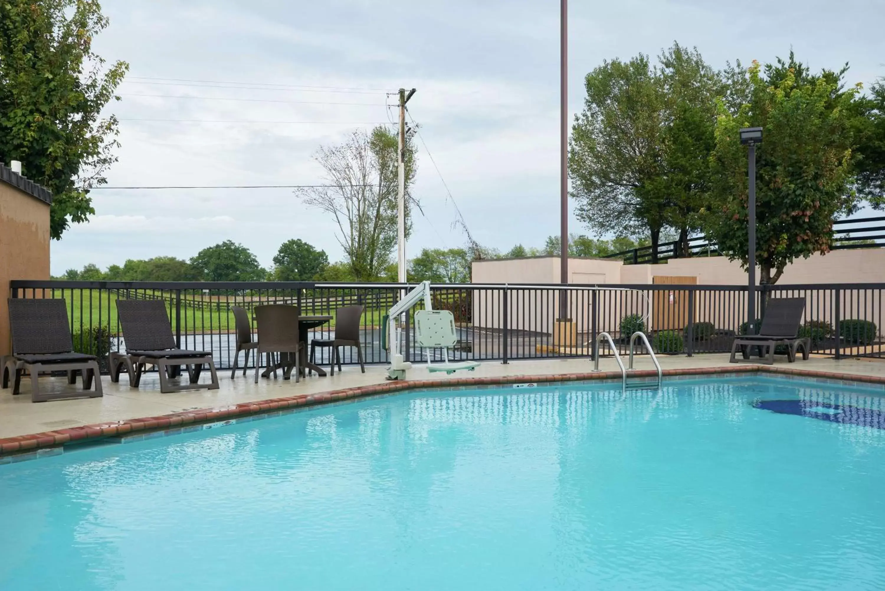 Pool view, Swimming Pool in Hampton Inn Franklin