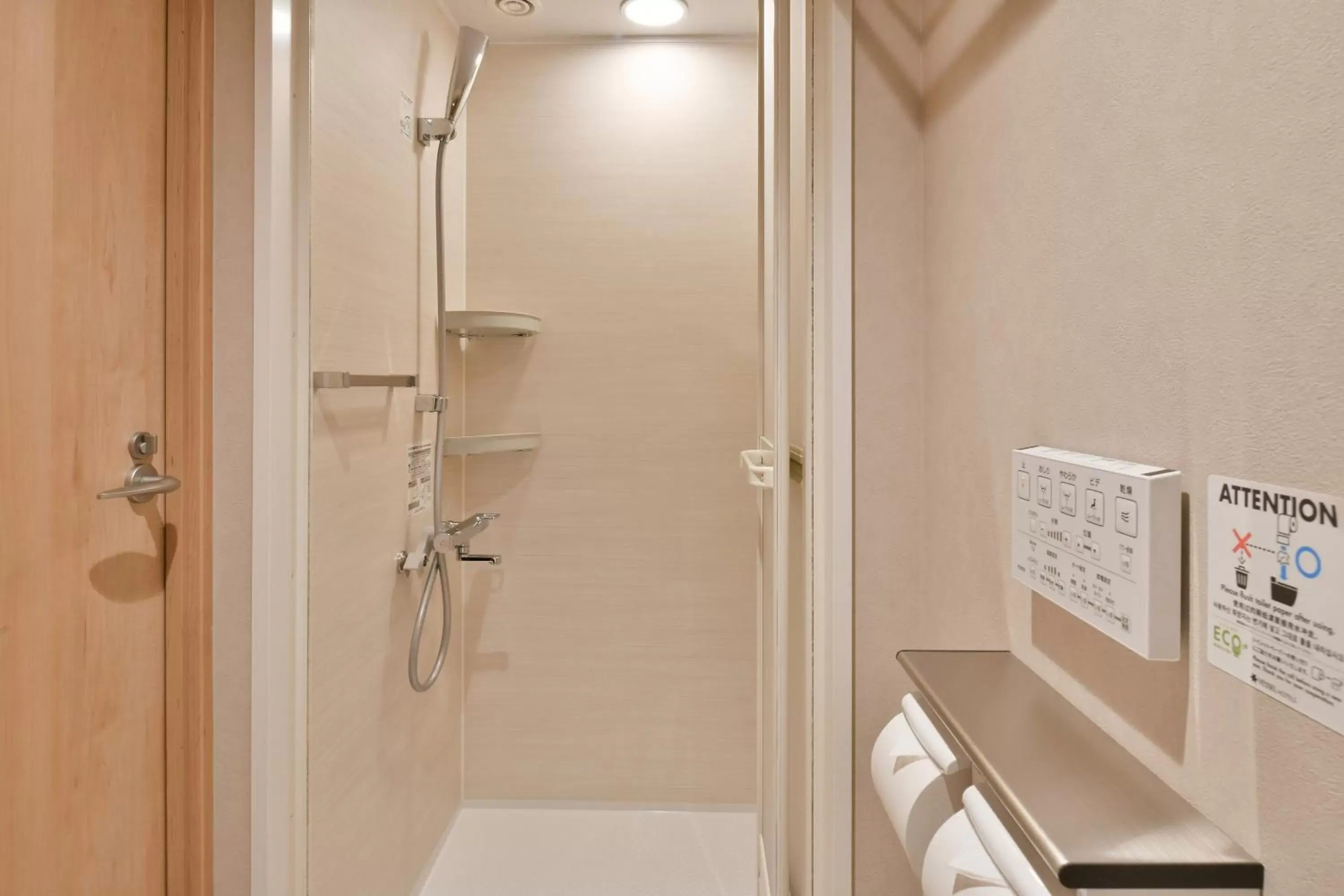 Bathroom in REF Matsuyama City Station by VESSEL HOTELS