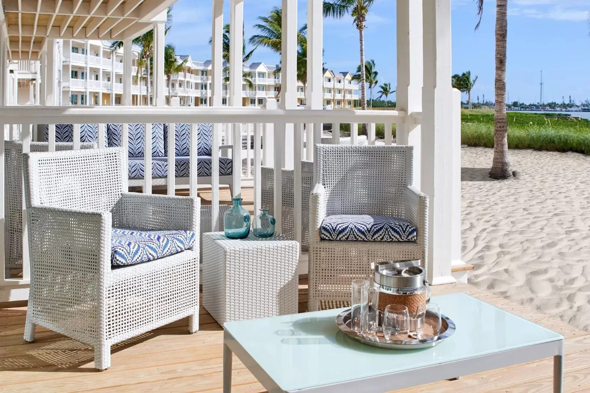 Patio in Isla Bella Beach Resort & Spa - Florida Keys