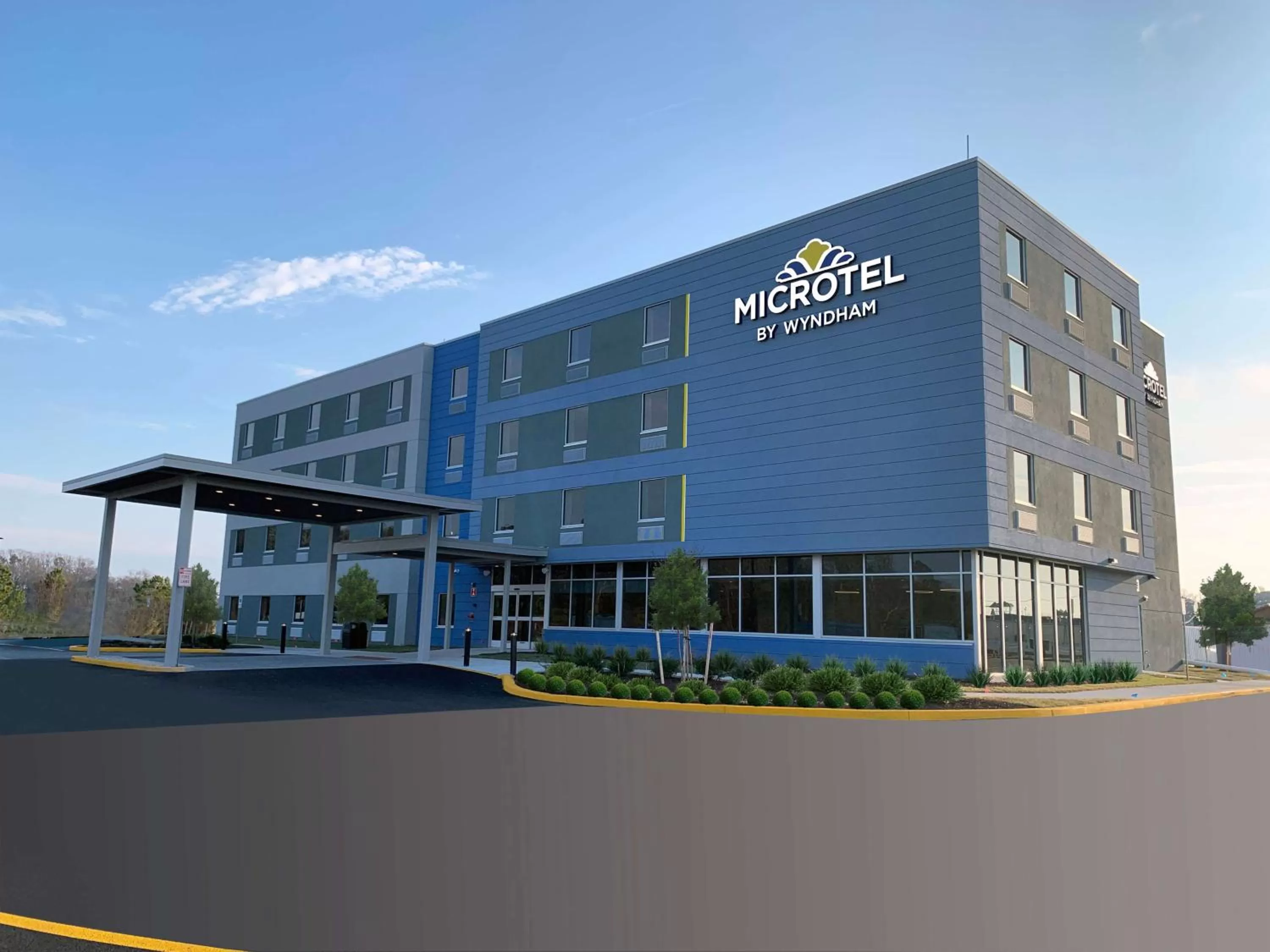 Property building in Microtel Inn & Suites by Wyndham Rehoboth Beach