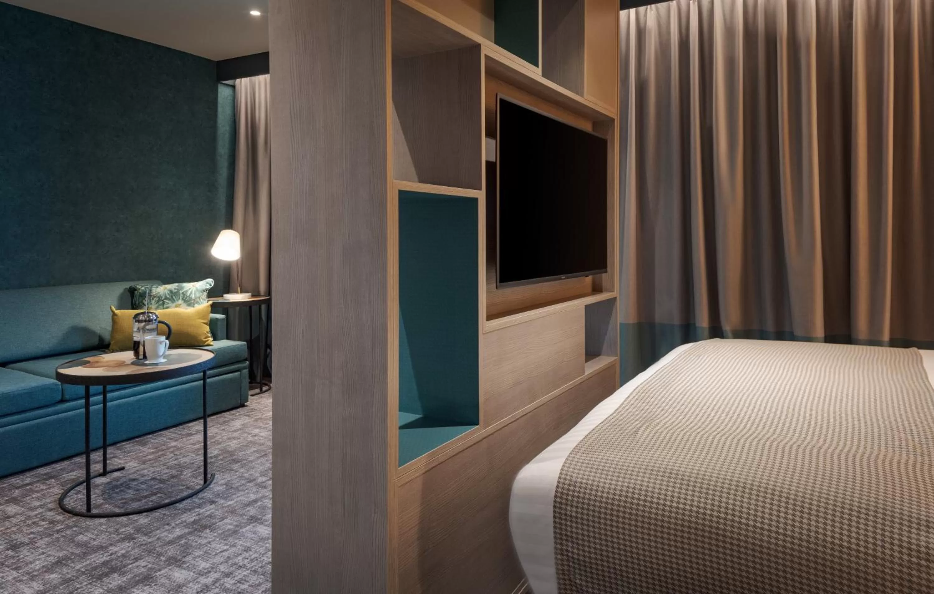 Bed in Staybridge Suites London Heathrow - Bath Road, an IHG Aparthotel