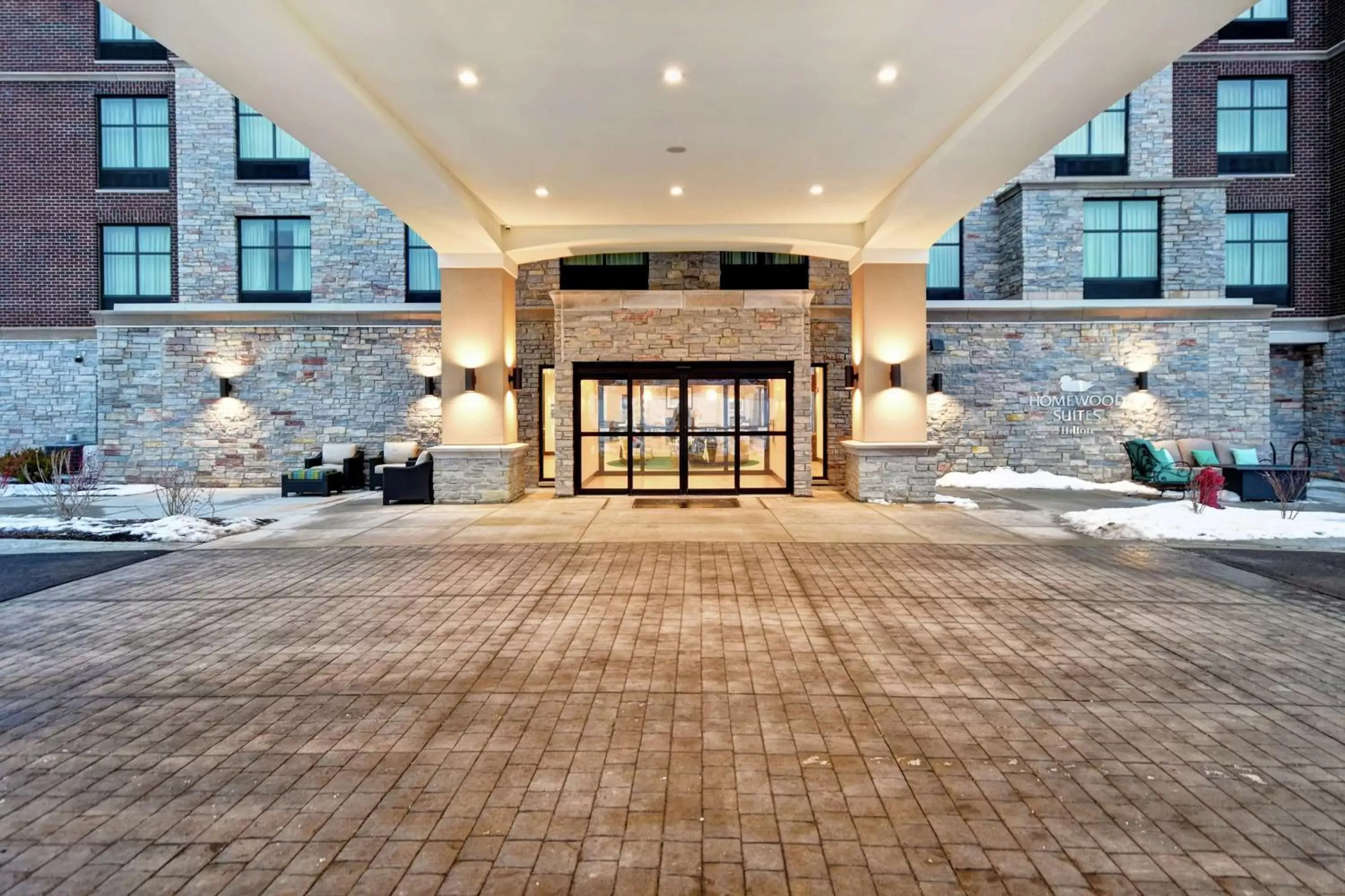 Property building in Homewood Suites by Hilton Novi Detroit