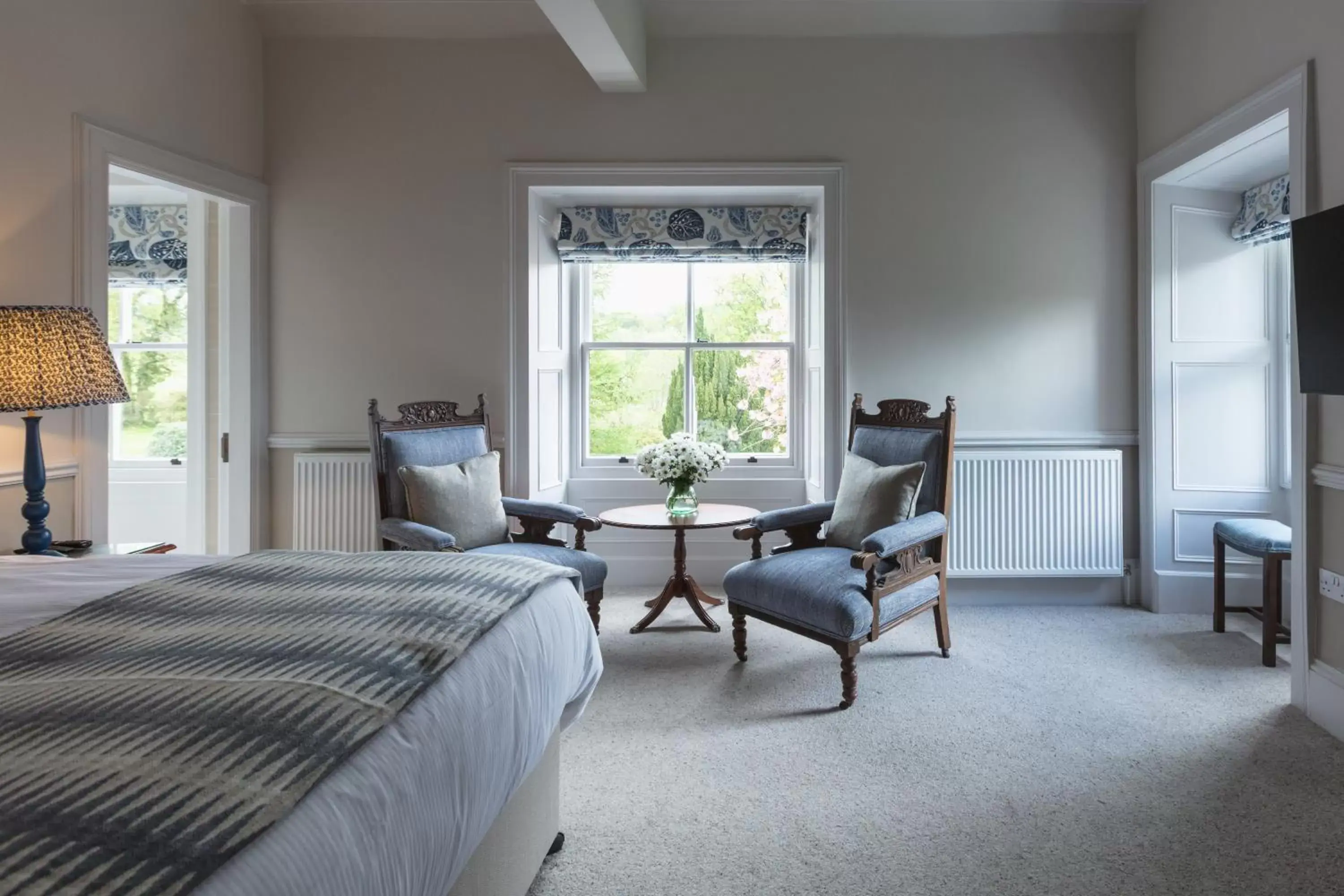 Seating area in Farlam Hall Hotel & Restaurant