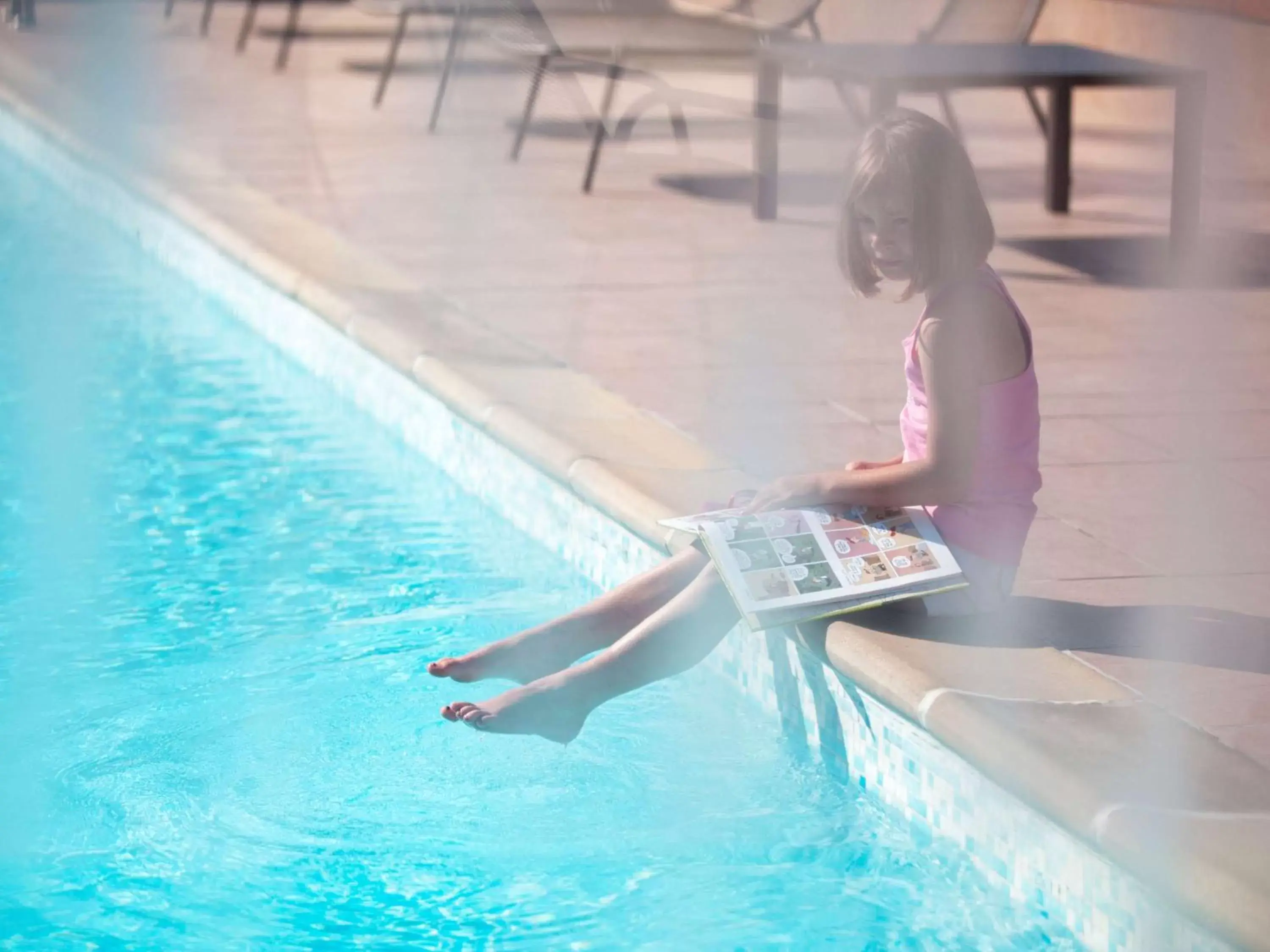 On site, Swimming Pool in Novotel Barcelona Cornellà